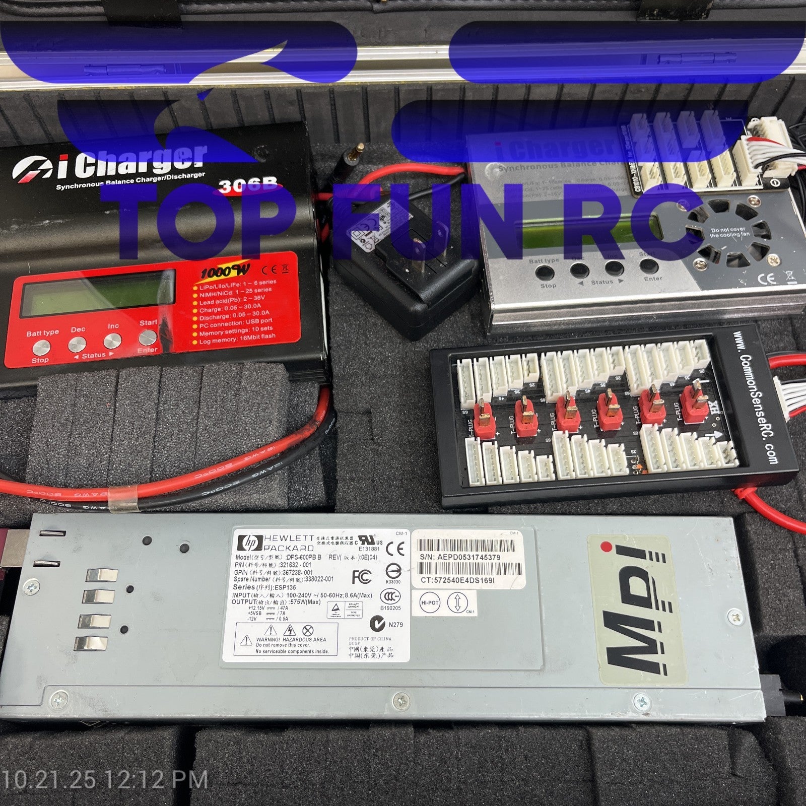 ICharger 306B Charger/Discharger ICharger 208B & HP Hewlett Packard OPS-600PB