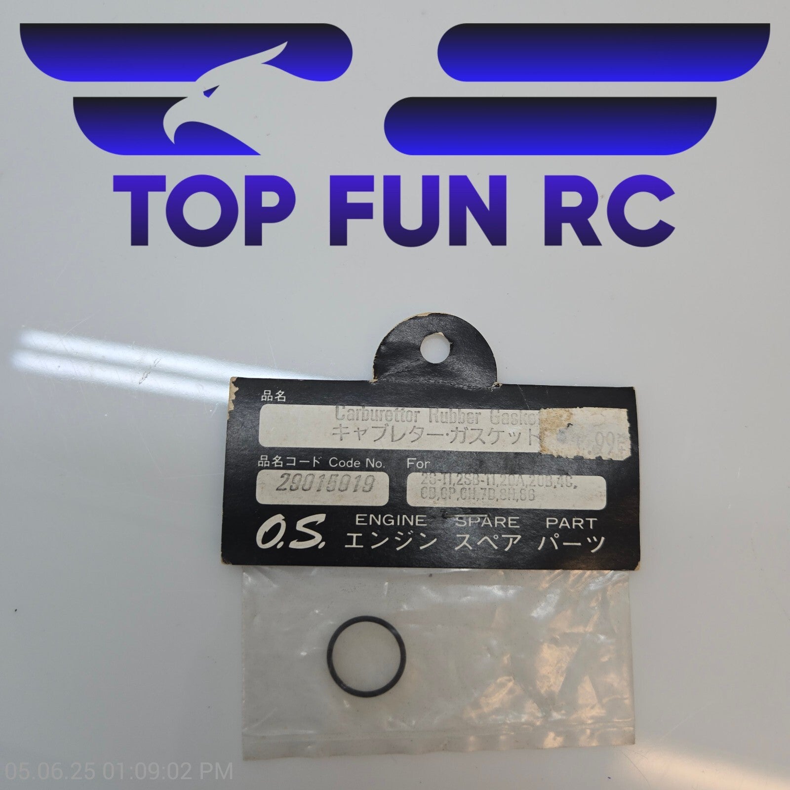 OS Engines 29015019 Carburetor Gasket