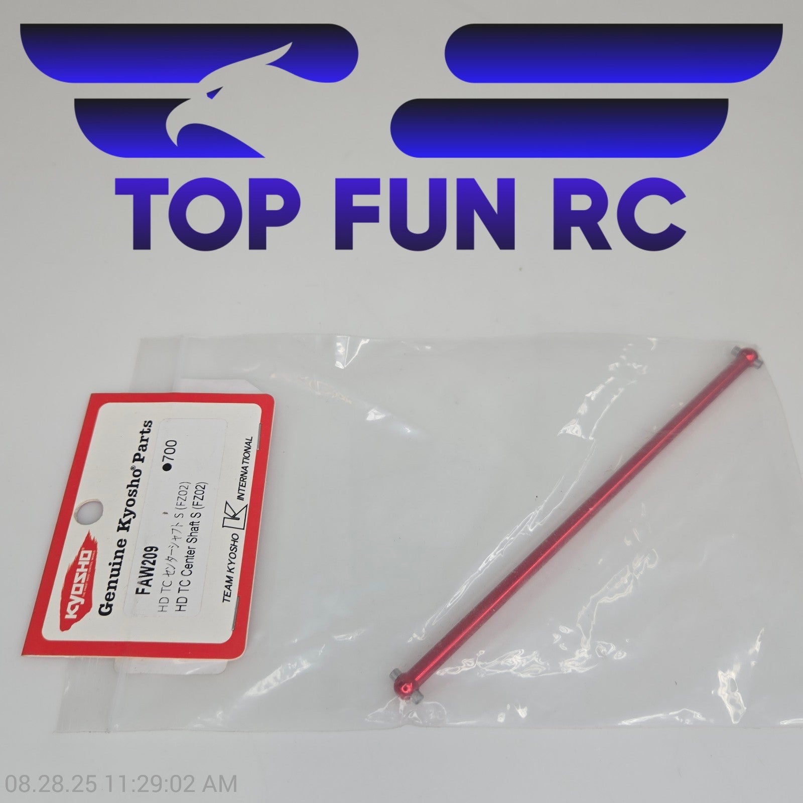 Kyosho FAW209 HD TC Center Shaft S (FZ02)