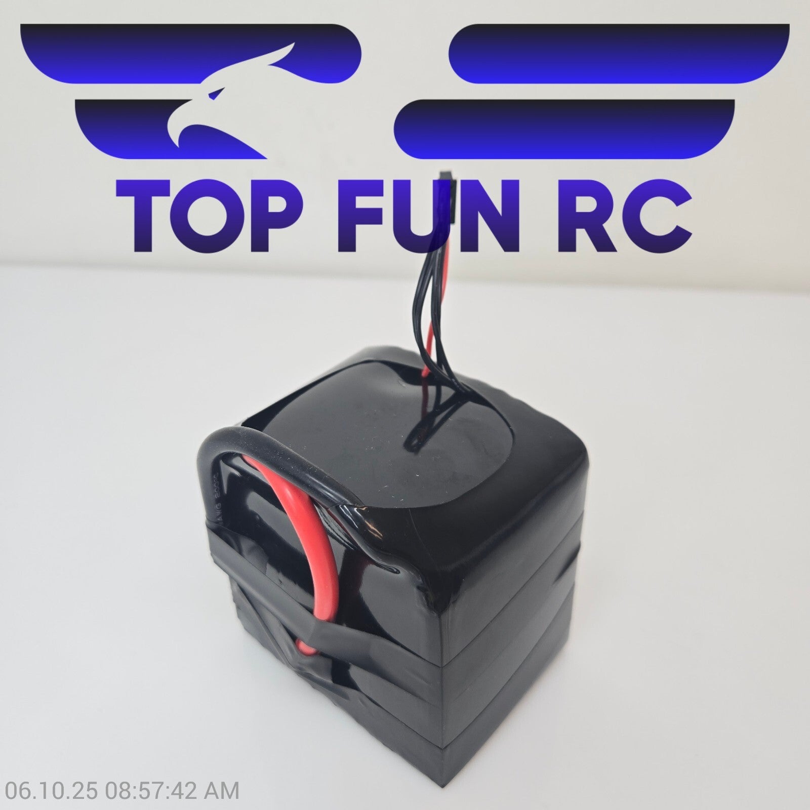 RC 4S Lipo Battery, 10,500 mAh, 4.8v, 155.1WH