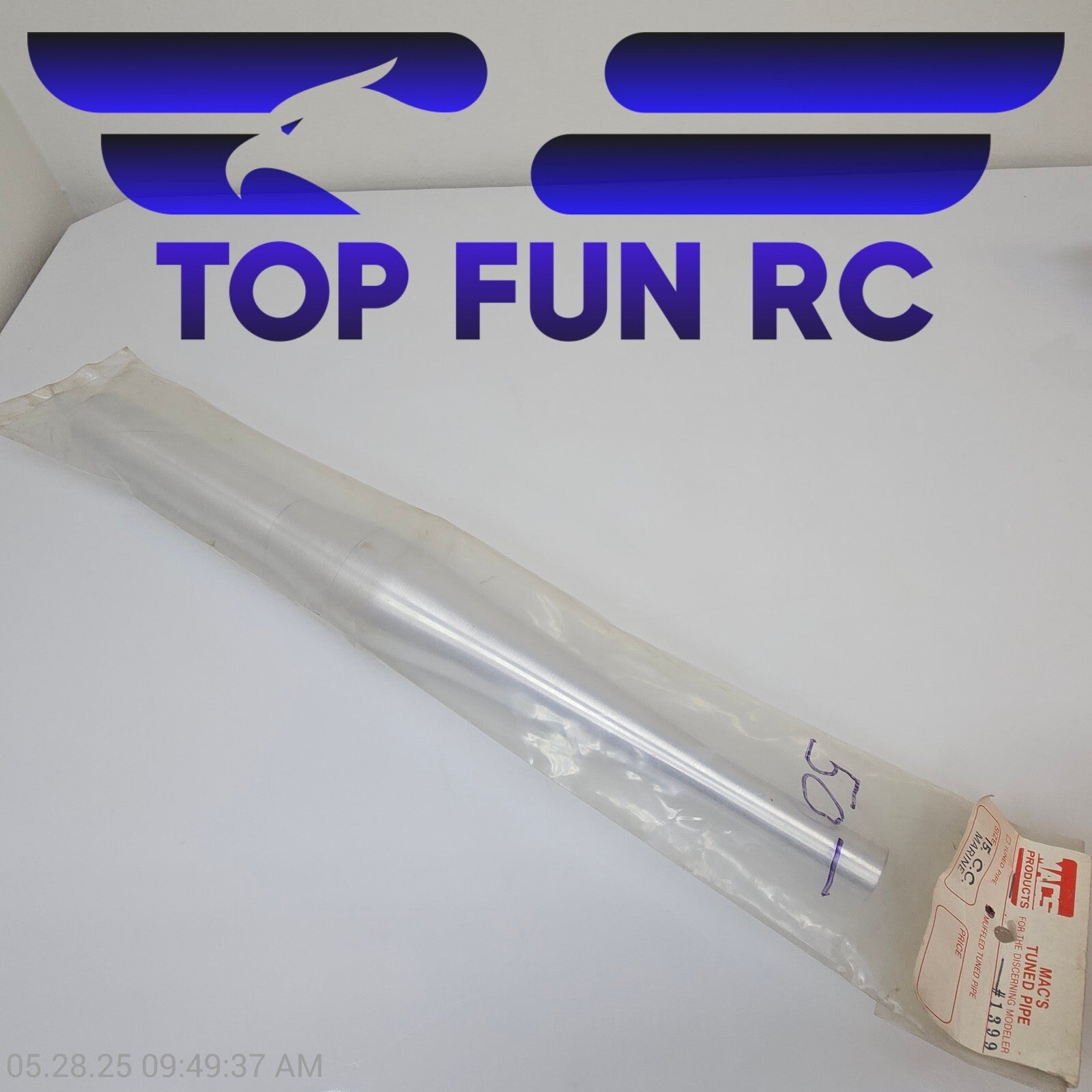 Macs Products #1399 15 CC Marine Tuned Pipe, 18.5"