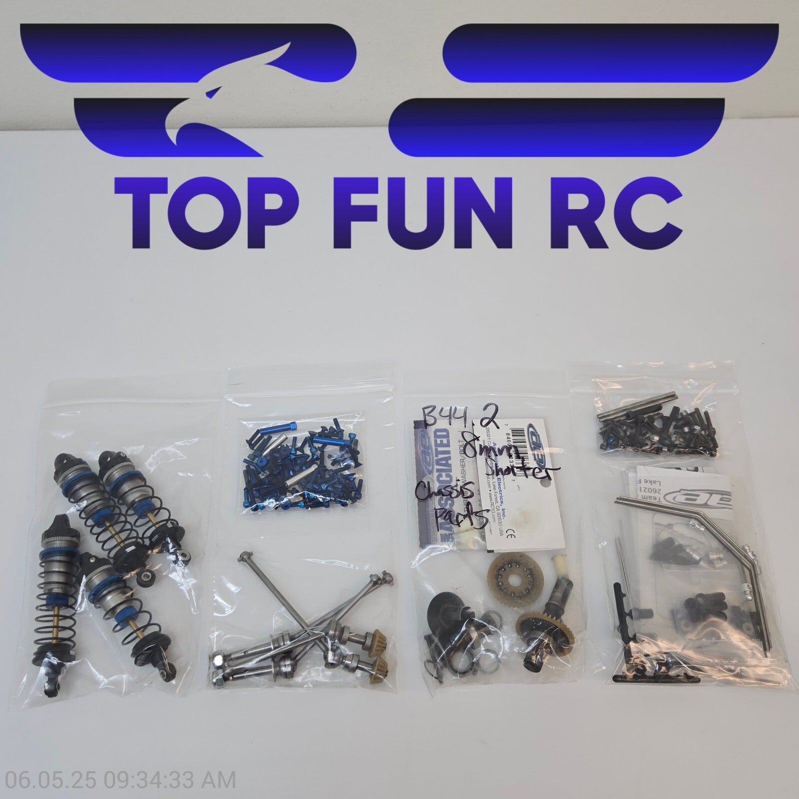 Team Associated B44.2 Kit w/ Aluminum Upgrades & More Read Description!