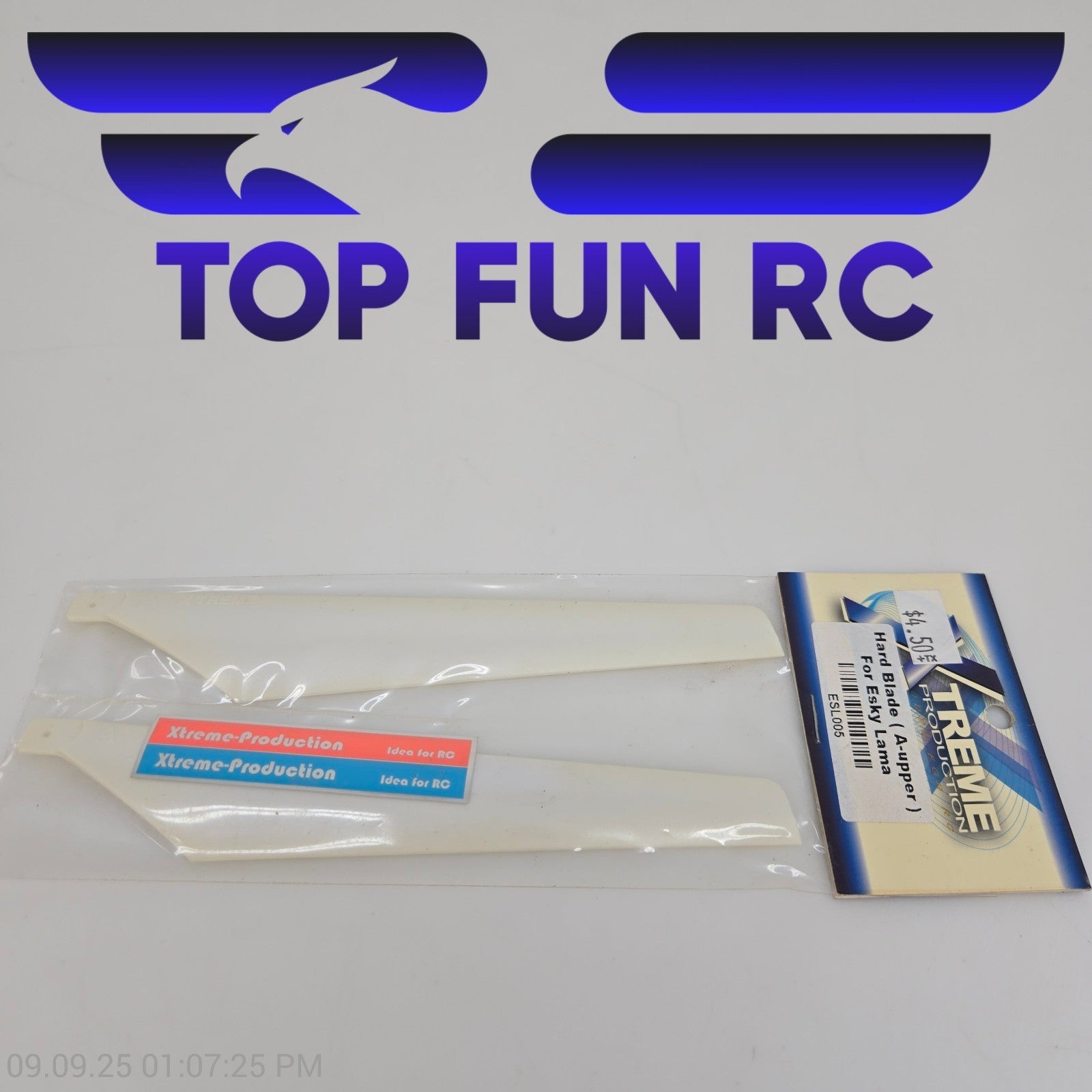 Xtreme Production Hard Blade (A-Upper) For Esky Lama