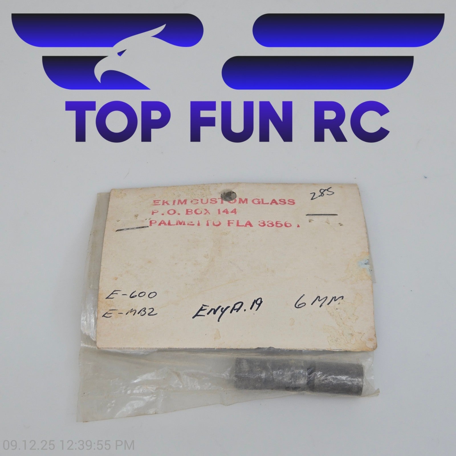 Ekim Custom Glass E-600, E-MB2 For Enya .19 6mm