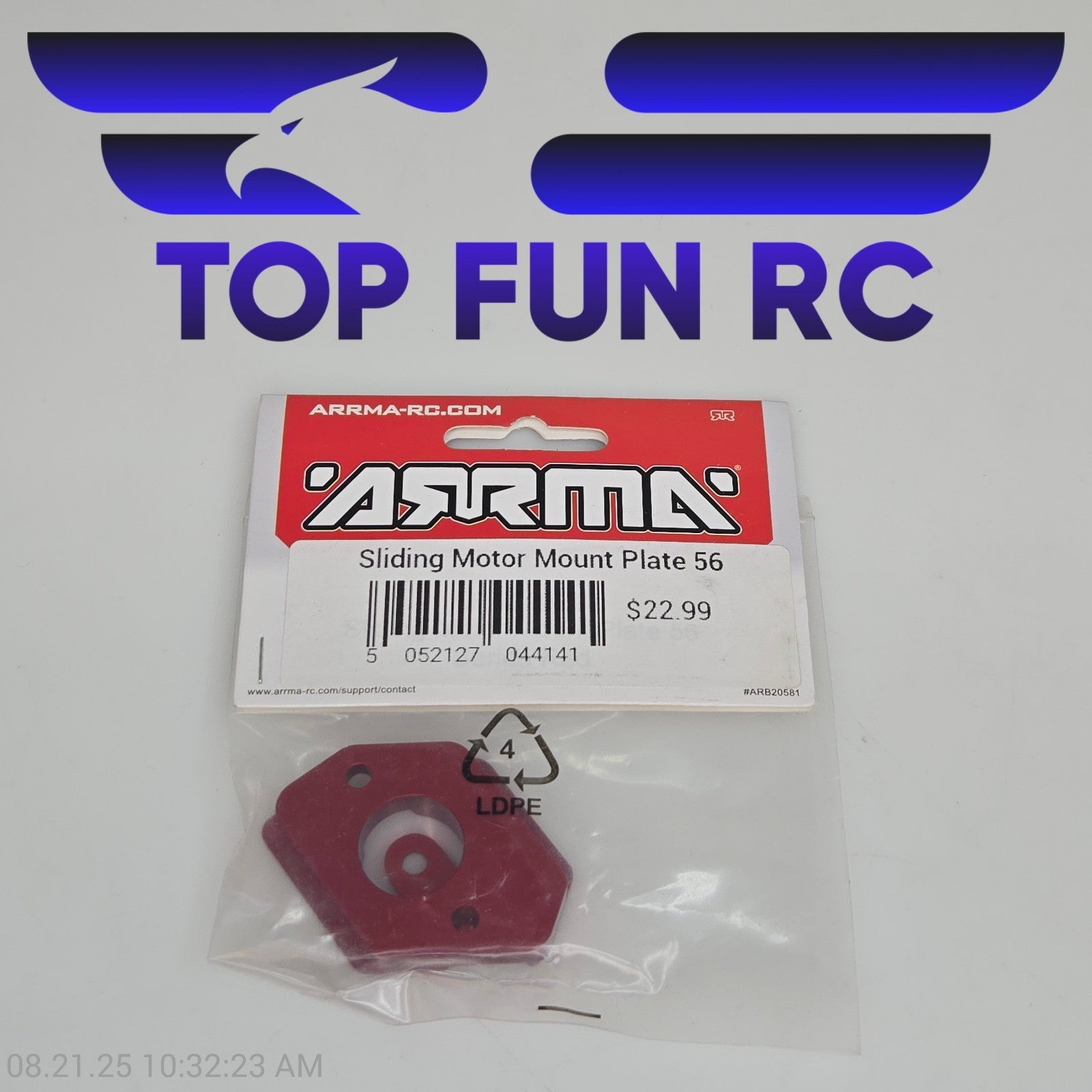 Arrma Sliding Motor Mount Plate 56