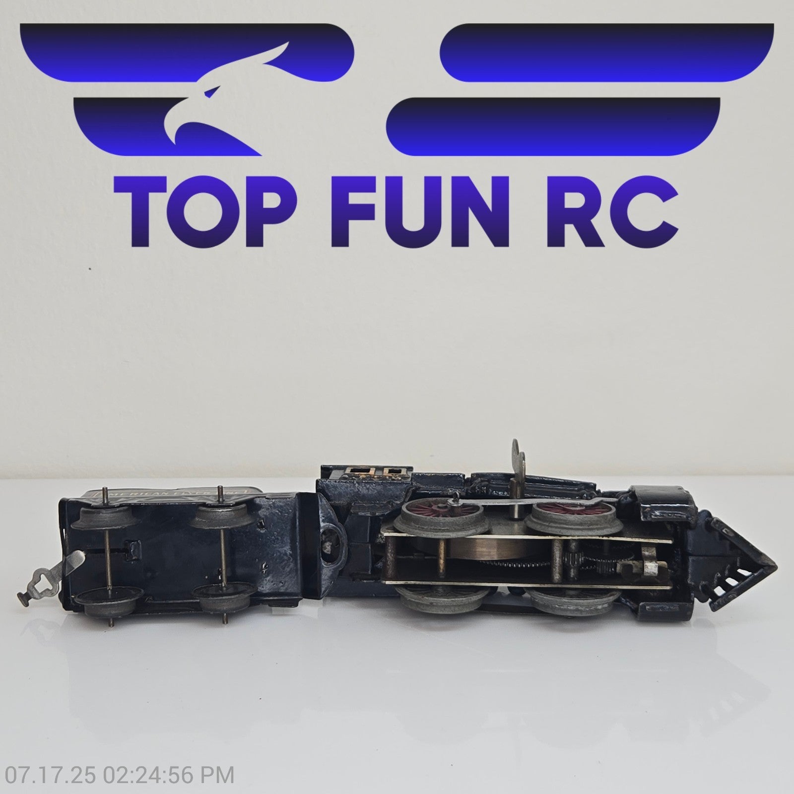 American Flyer O-Gauge 16 Locomotive & Tender Set Pre-War Tin