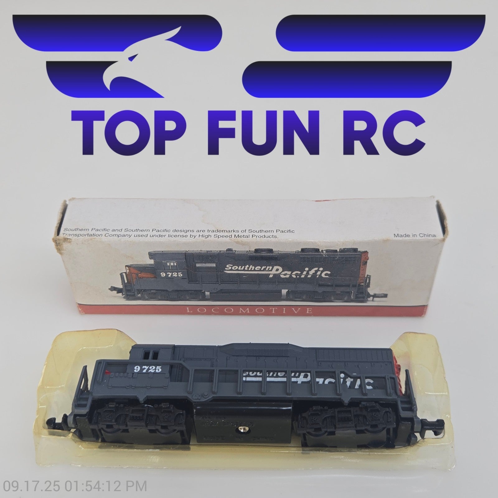 Southern Pacific No. 9725 Locomotive N Scale