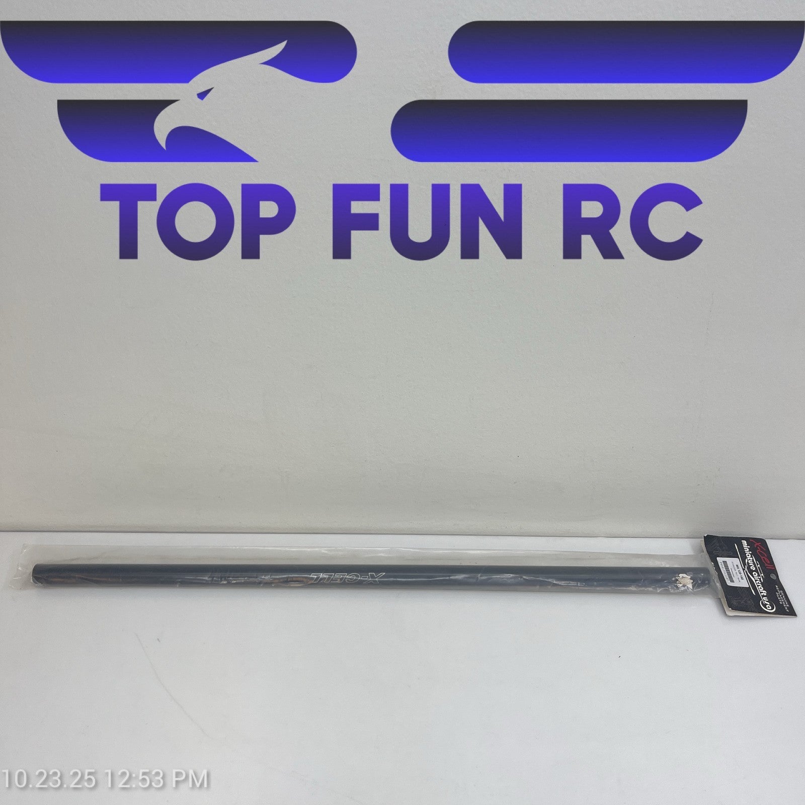Miniature Aircraft MA128-140 Aluminum Tail Boom X-Cell For Furion 6 & Fury 55