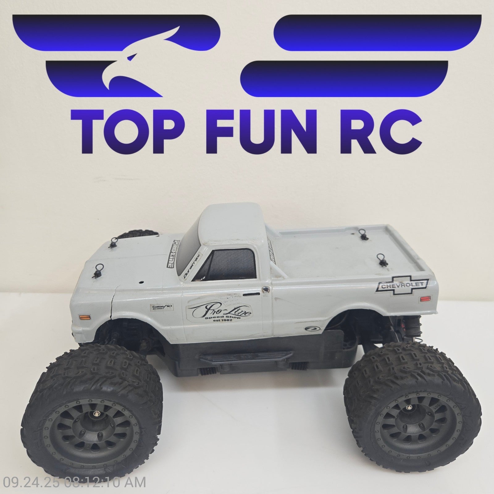 Arrma Vorteks w/  Chevy C10 Body & Upgraded Power System