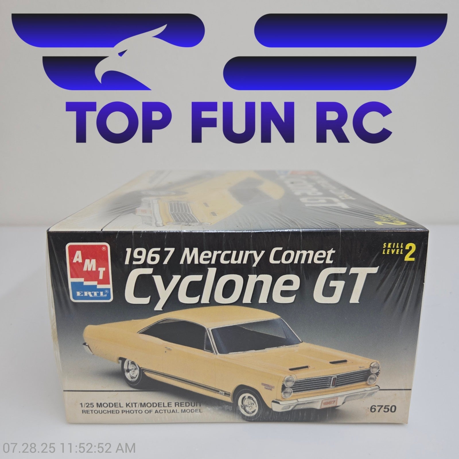 AMT ERTL 1/25 Scale Model Kit 1967 Mercury Comet Cyclone GT