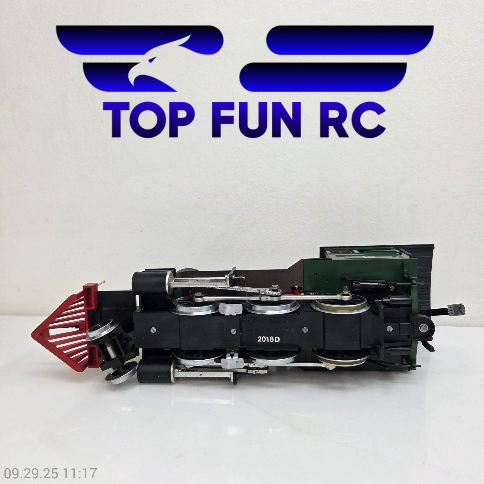 LGB 2018D G Gauge DSP & PRR Mogul Steam engine w/Tender, Sound Wired For Battery