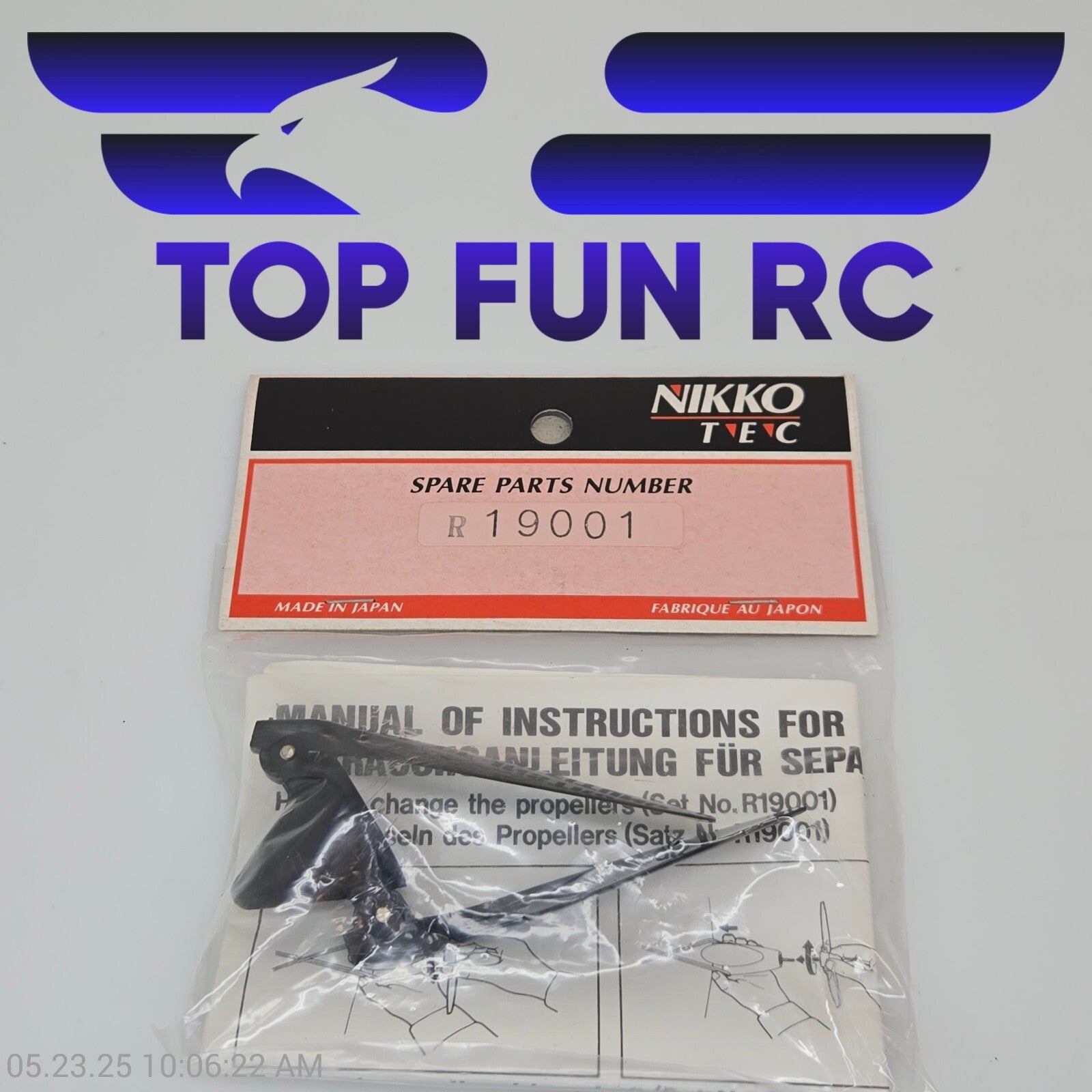 Nikko RC R19001 Folding Prop 7x4