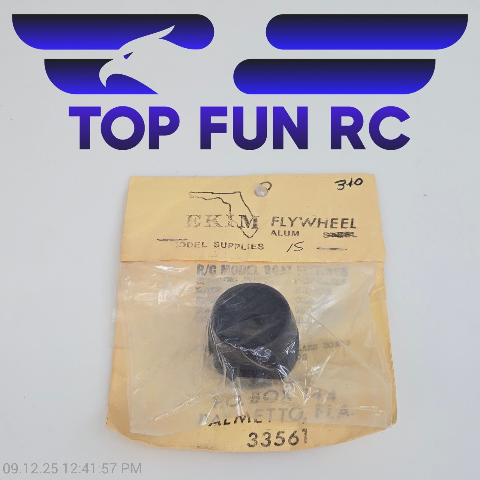 Ekim Model Supplies Flywheel Aluminum