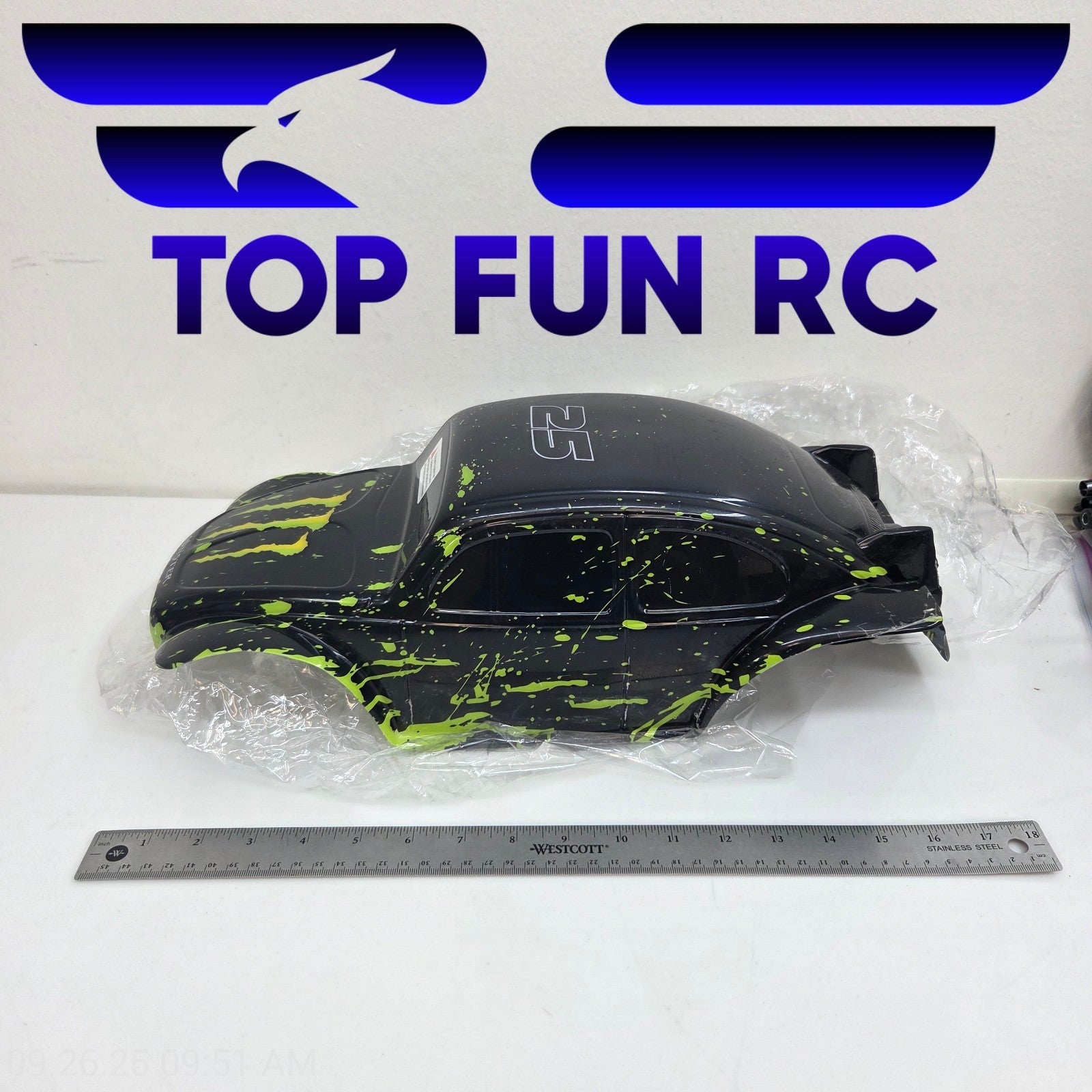 Arrma Outcast Notorious Monster Energy Buggy Body #25