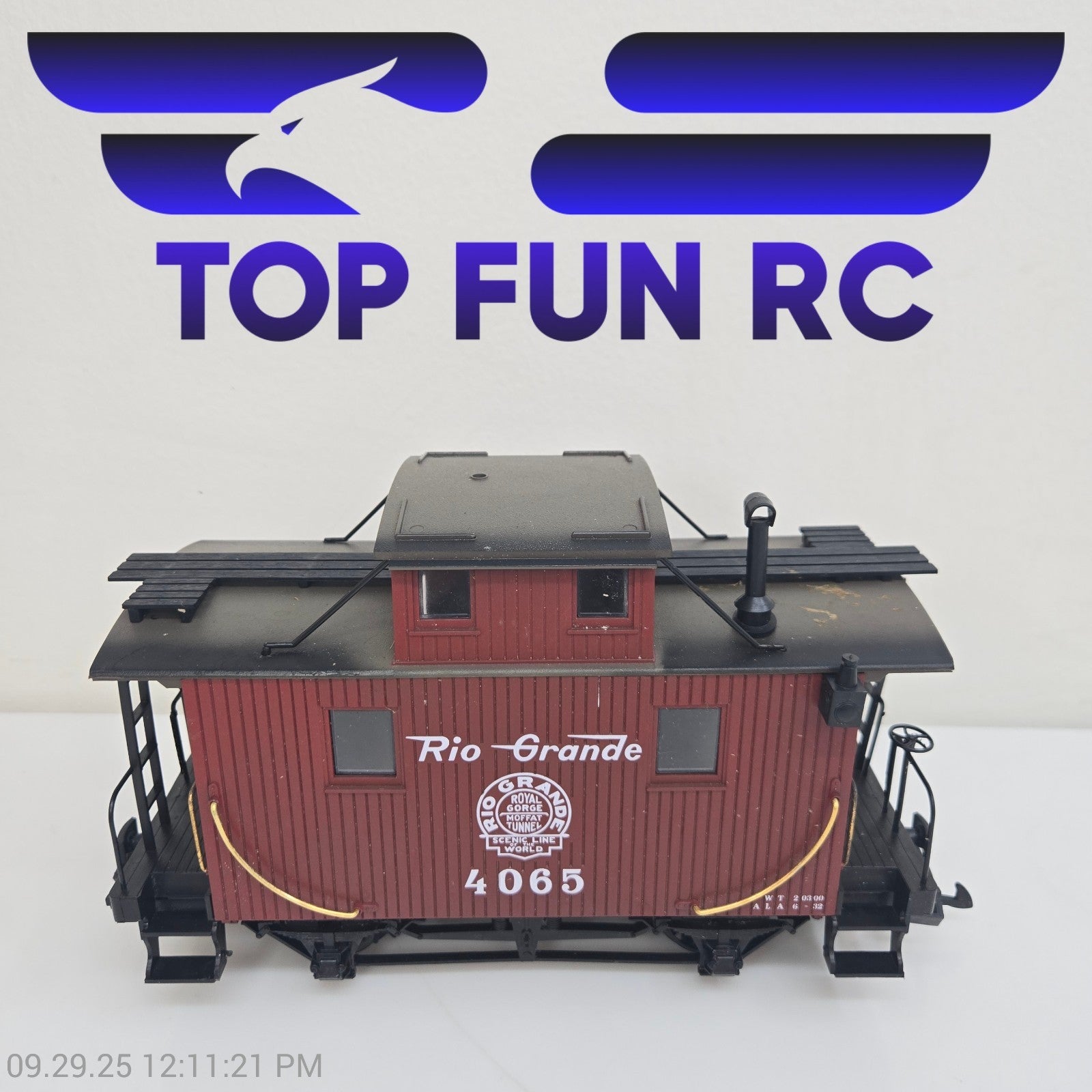 LGB G-Gauge 4065 Caboose Rio Grande Scenic