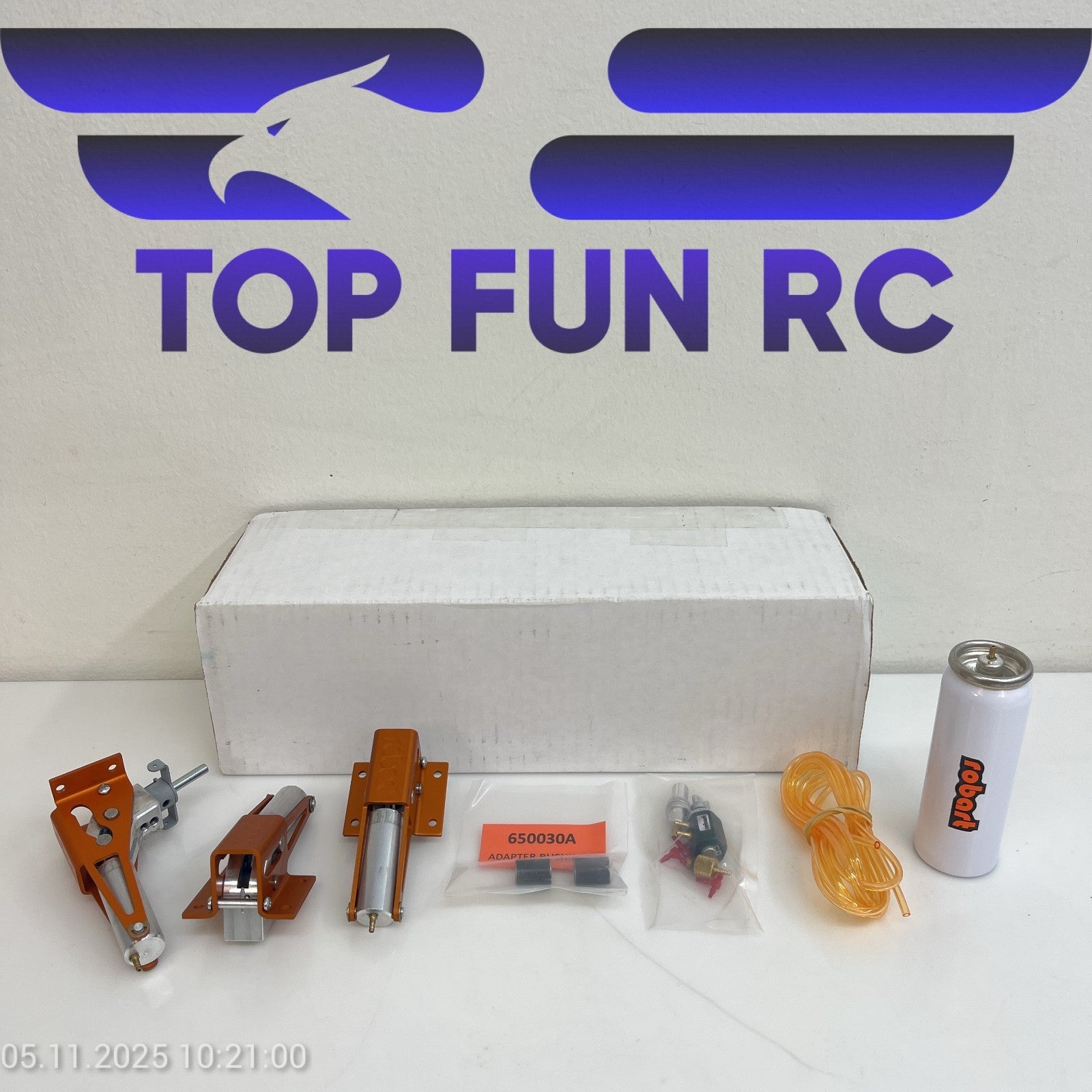 ROBART 522RS ROBO STRUT READY TRI GEAR SET W/ AIR KIT FOR LARGE SCALE RC PLANES