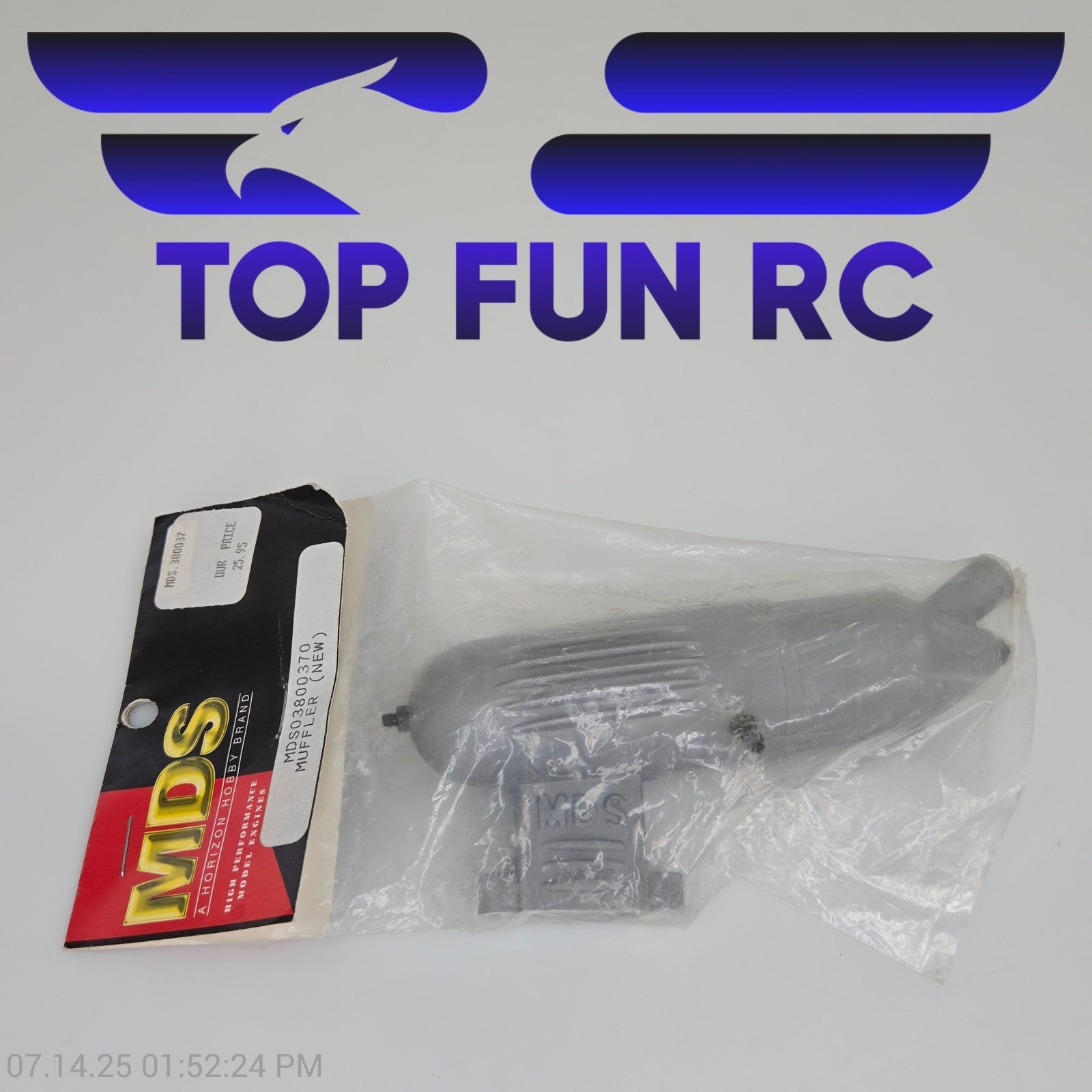 MDS MDS03800370 Muffler For MDS MK2 G Engine