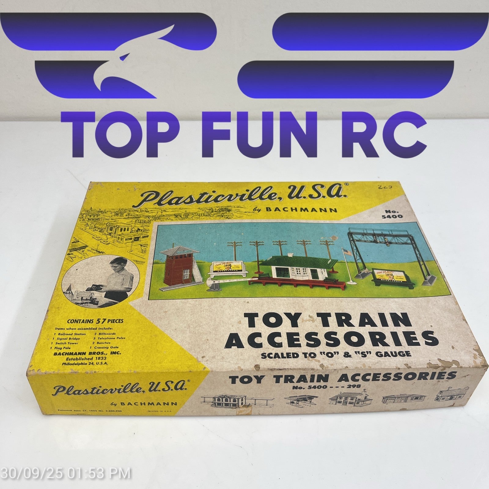Plasticville By Bachmann O&S Gauge Toy Train Accessories #5400