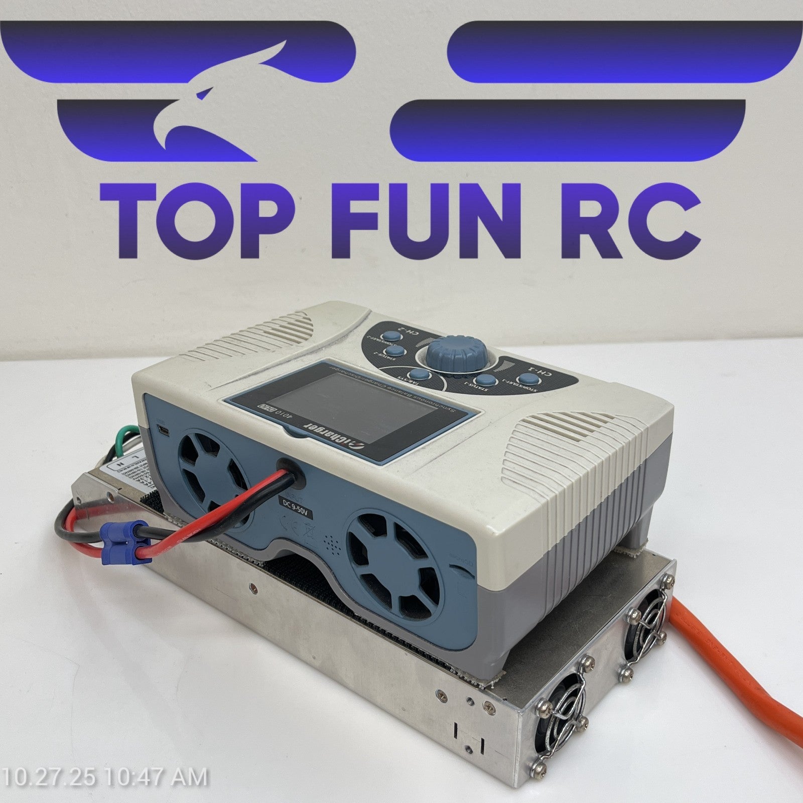 Icharger 4010Duo By Progressive RC w/ Mean Well RSP-2000-48 Power Supply