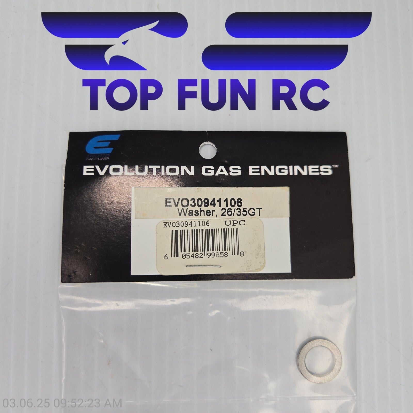 Evolution Engines EV30941106 Washer 26/35T