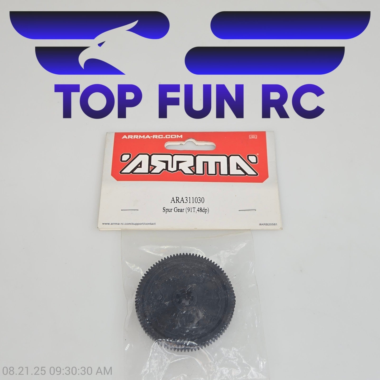 Arrma ARA311030 Spur Gear 91T, 48DP