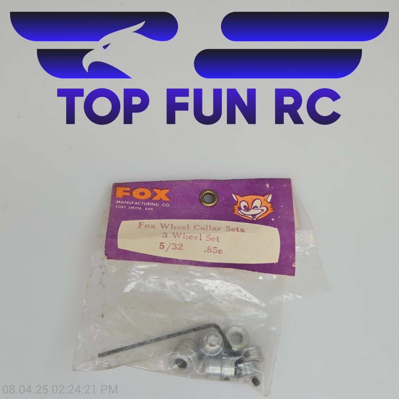 Fox Manufacturing Wheel Collar Sets 3 Wheel Set 5/32"