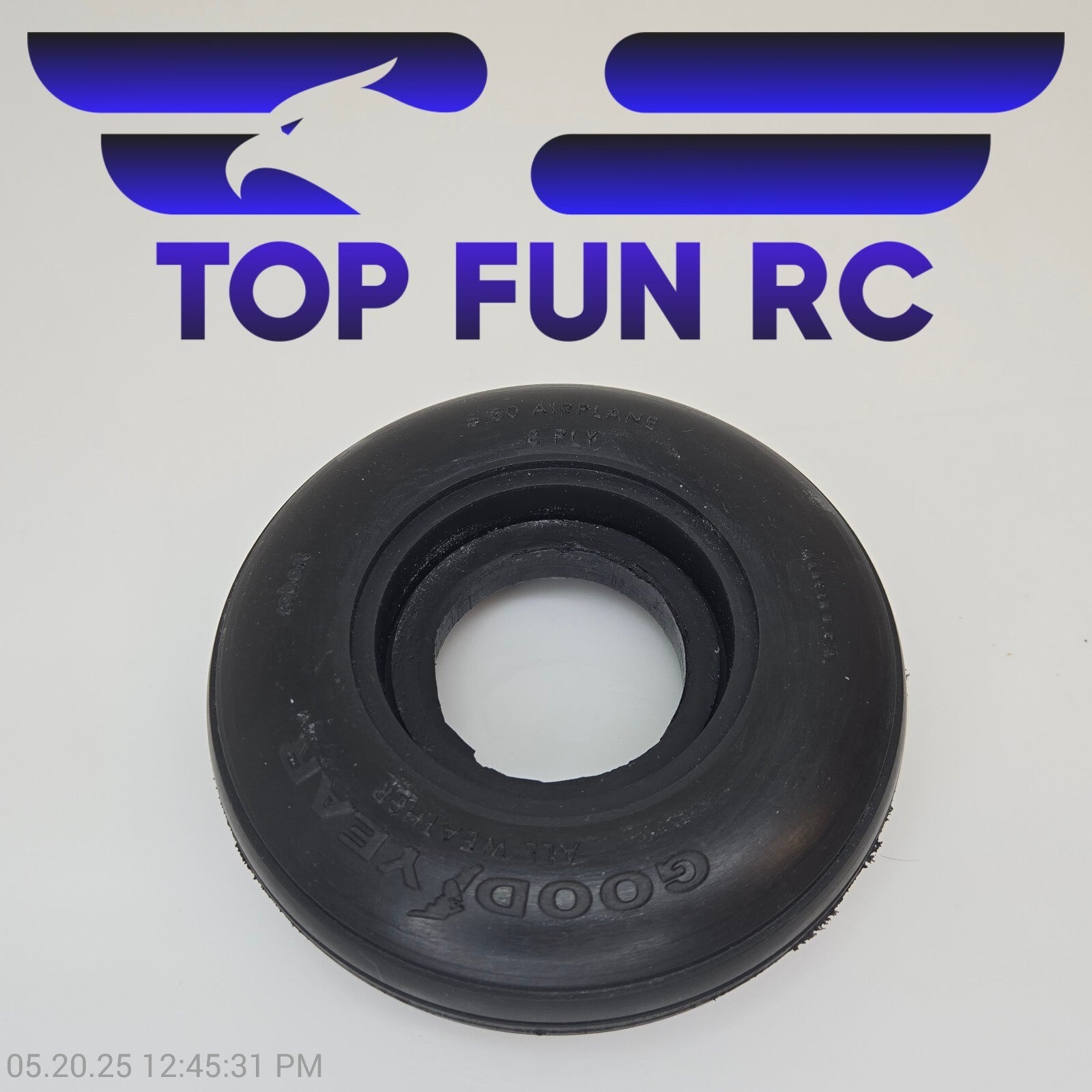 Robart RC Goodyear 5.5 Airplane Main Tire