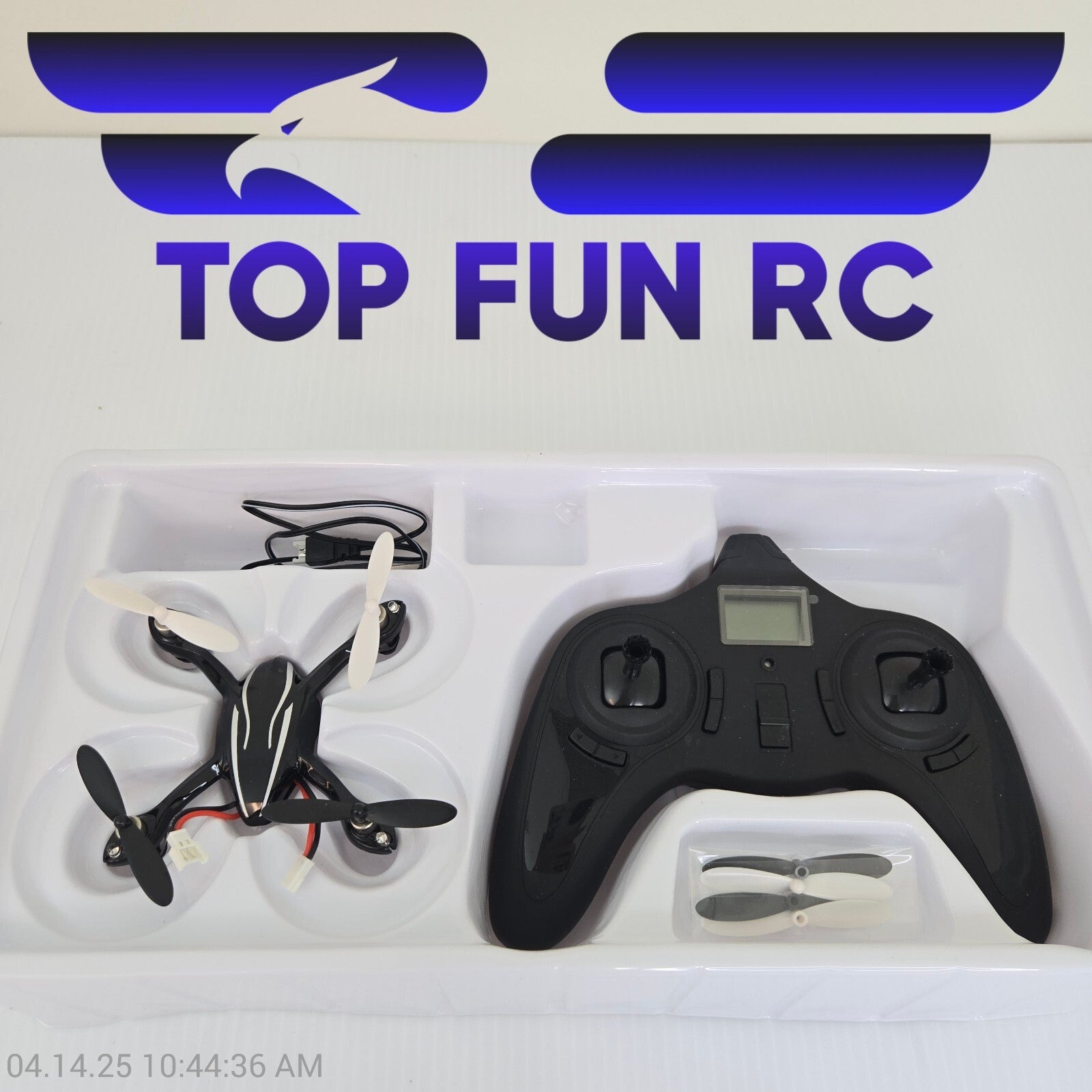 The Hubsan X 4 - H107 - 2.4 GHz -Series 4 Black Edition