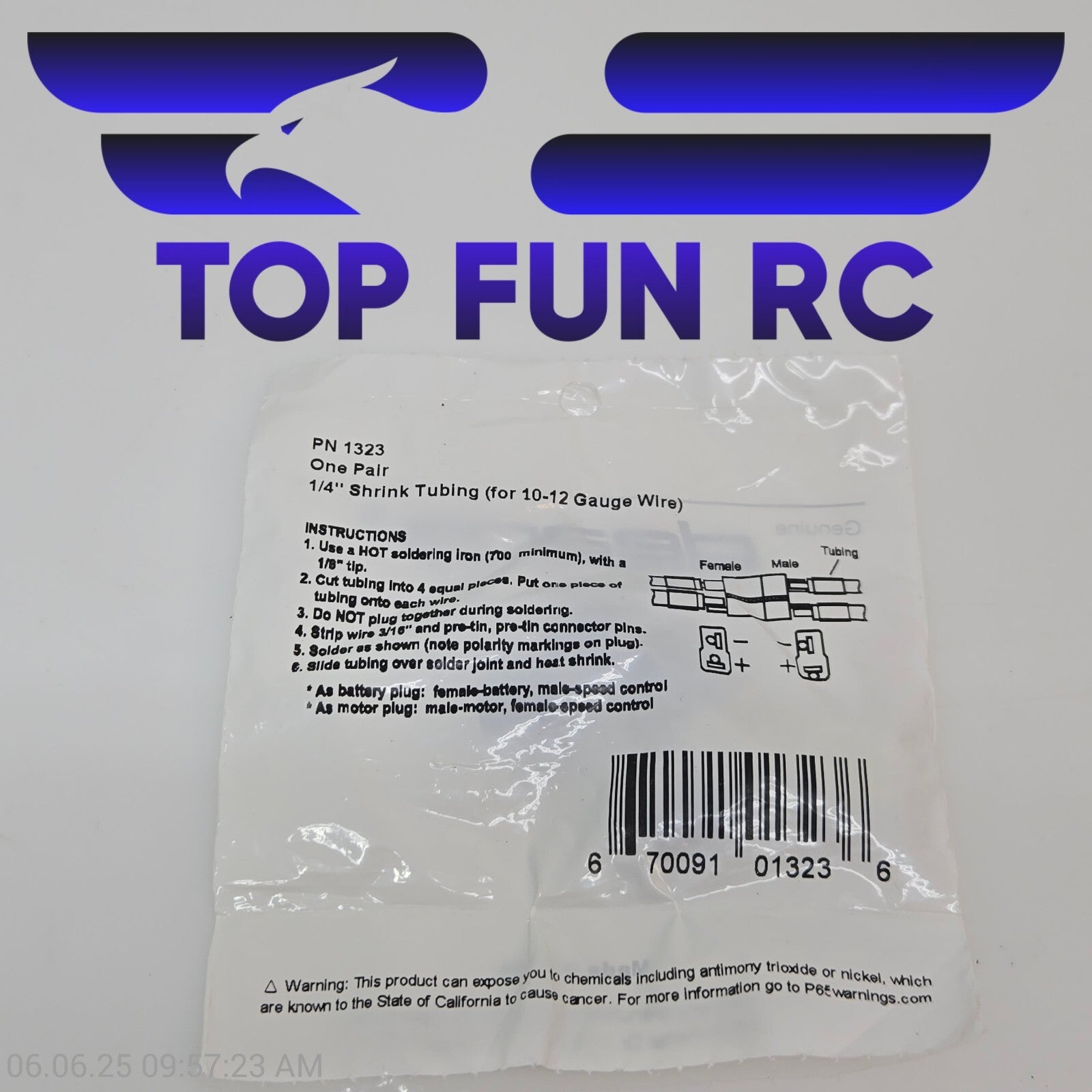 Deans RC Ultra Plug #1323