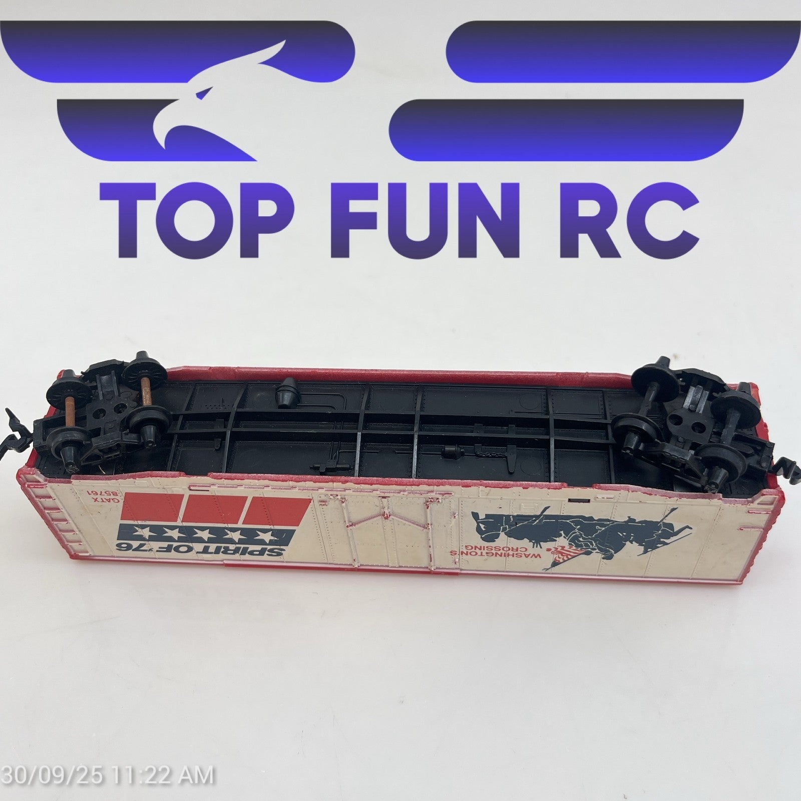 Tyco HO-Gauge Spirit of 76' Washington's Crossing Box Car