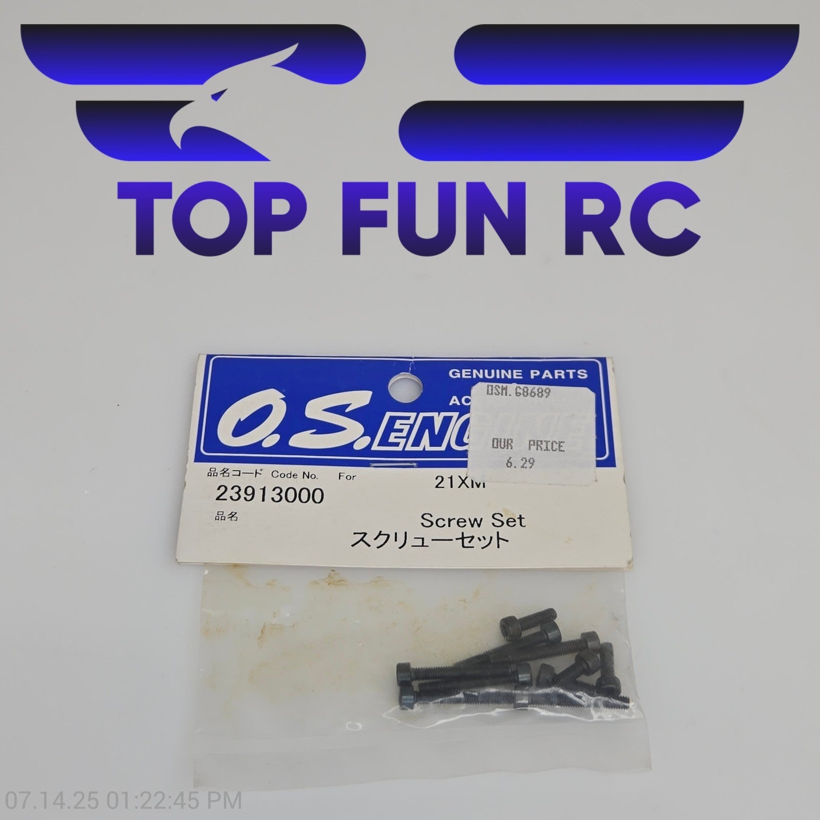 OS Engines 23913000 Screw Set For 21XM Engines