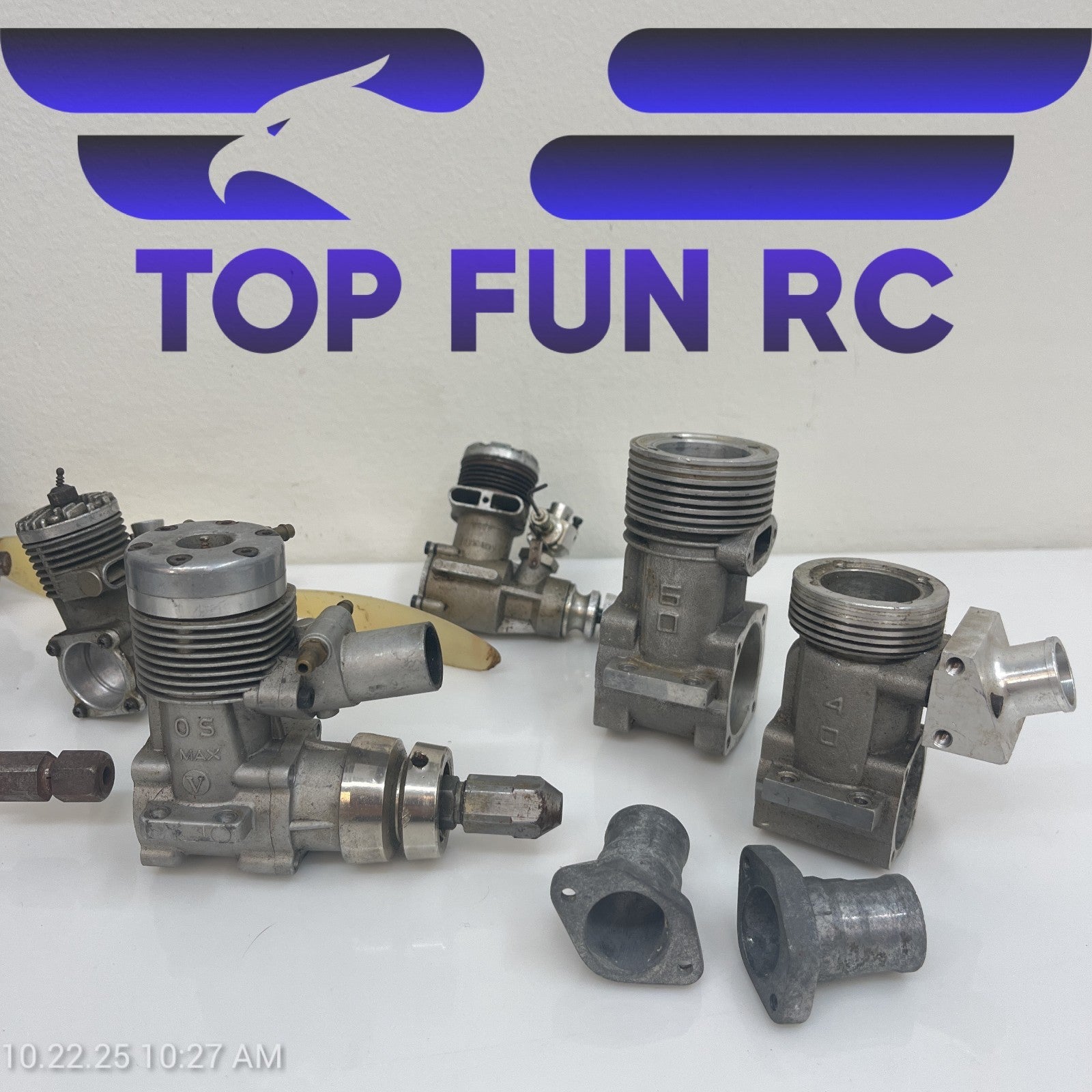 RC Nitro Engines For Parts!! OS, Enya, K&B, Pico P45