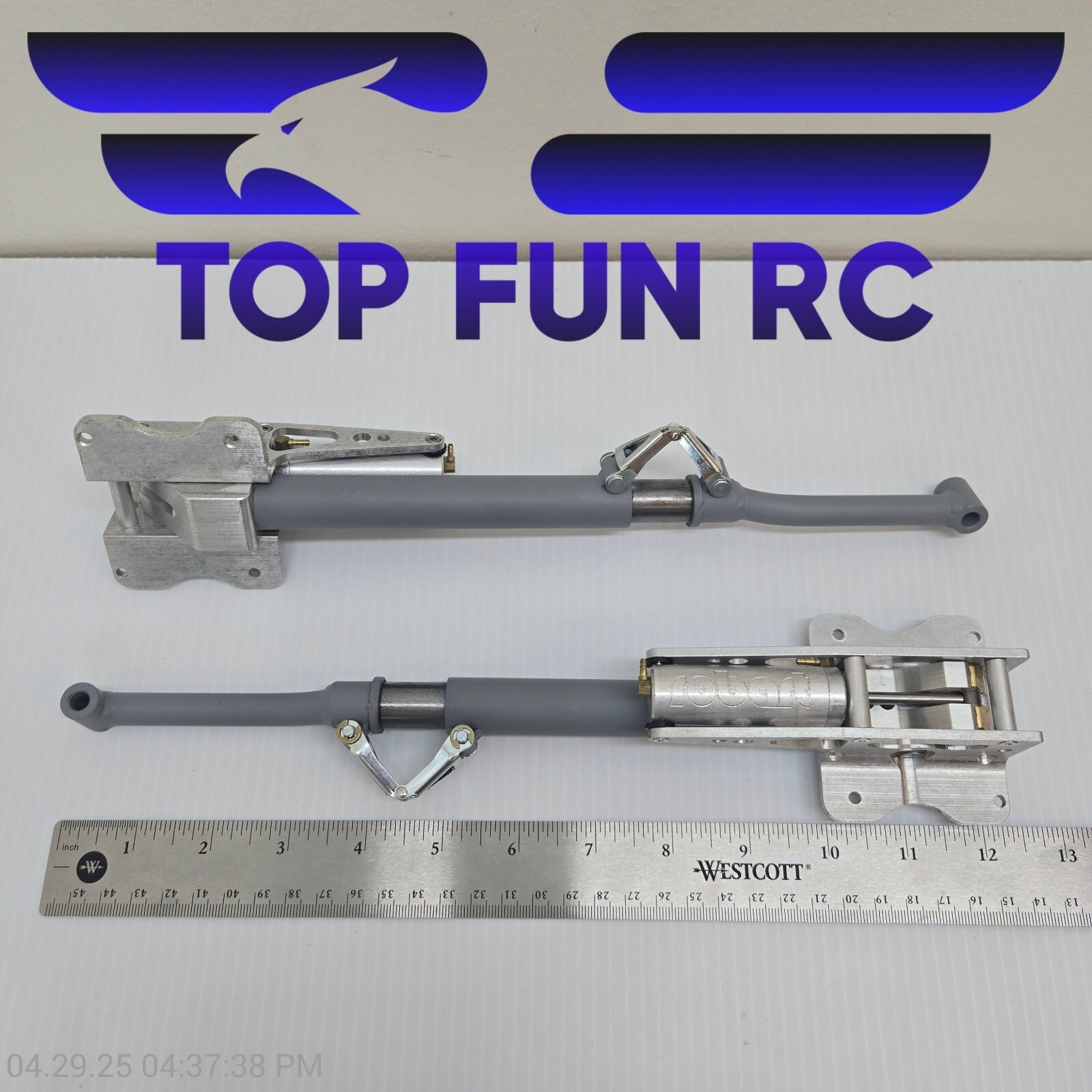 Robart RC TopRC Model P-47 Combo Kit Pneumatic Landing Gear