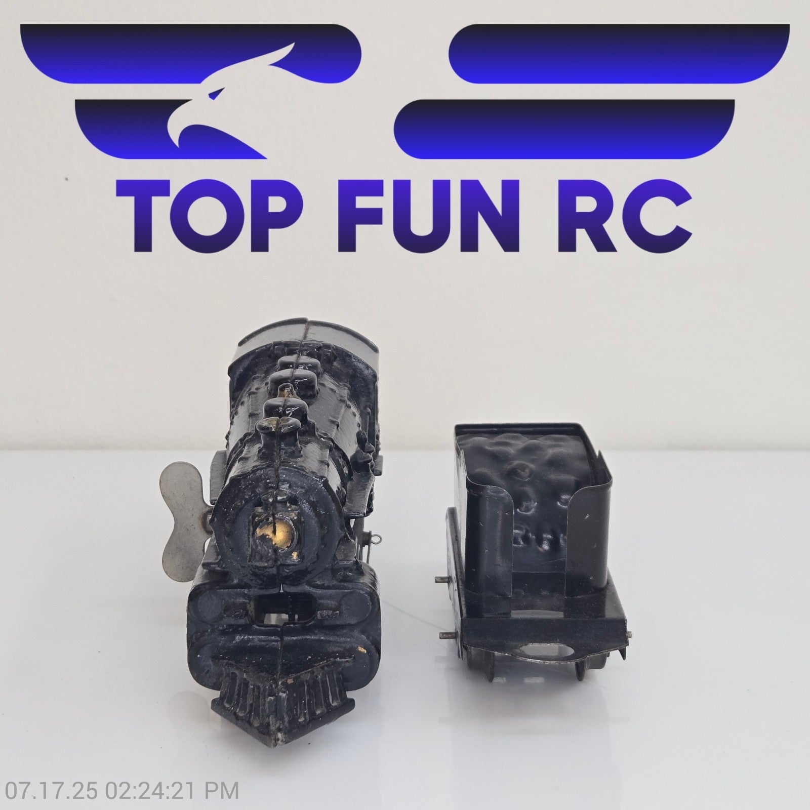 American Flyer O-Gauge 16 Locomotive & Tender Set Pre-War Tin