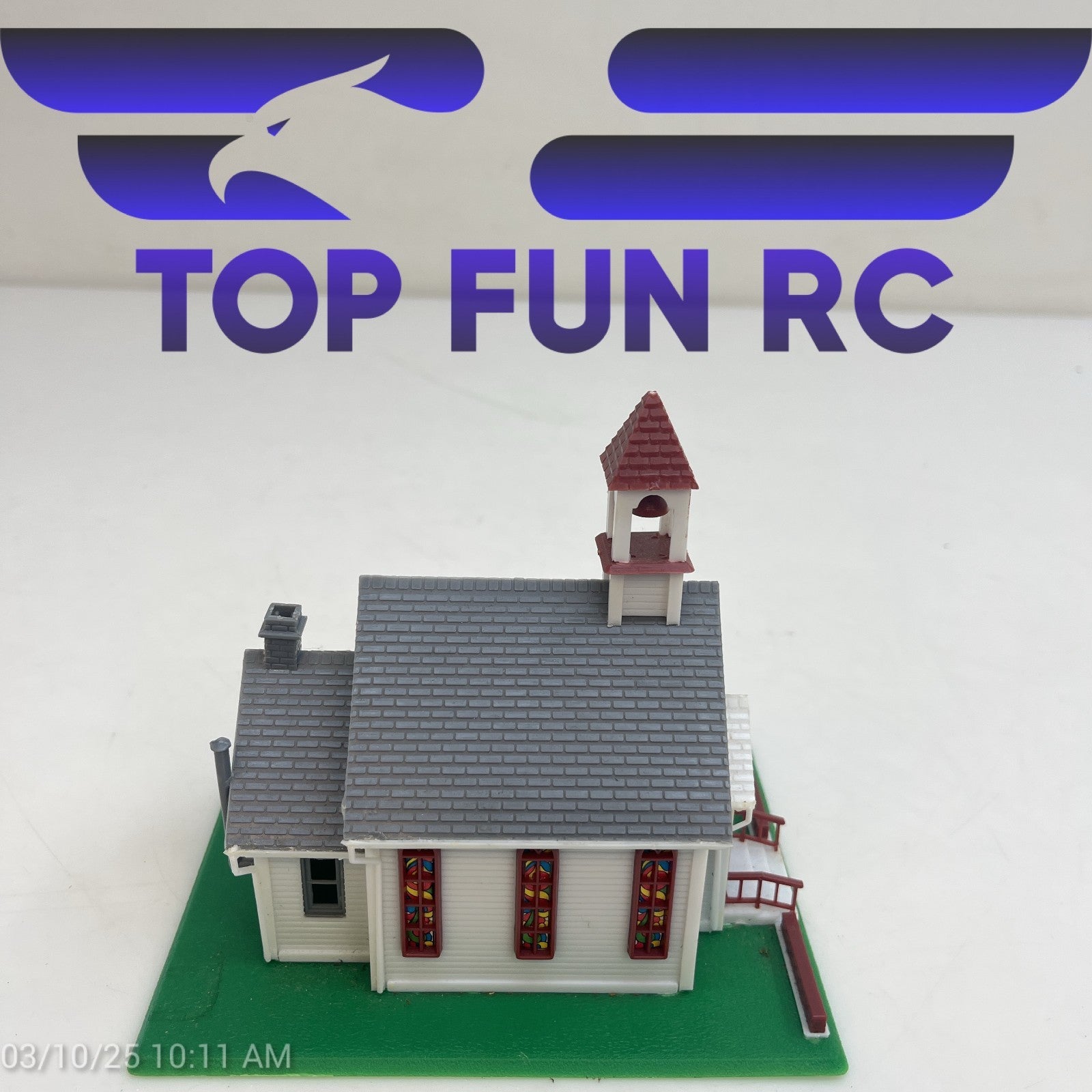 ROC HO-Gauge Church Model For Layout Trains