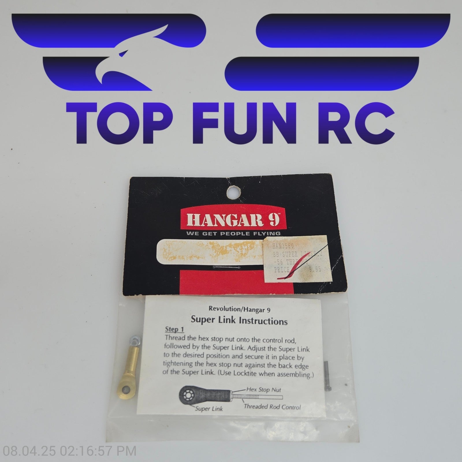 Hangar 9 HAN3560 BB Super Links 56 Threads