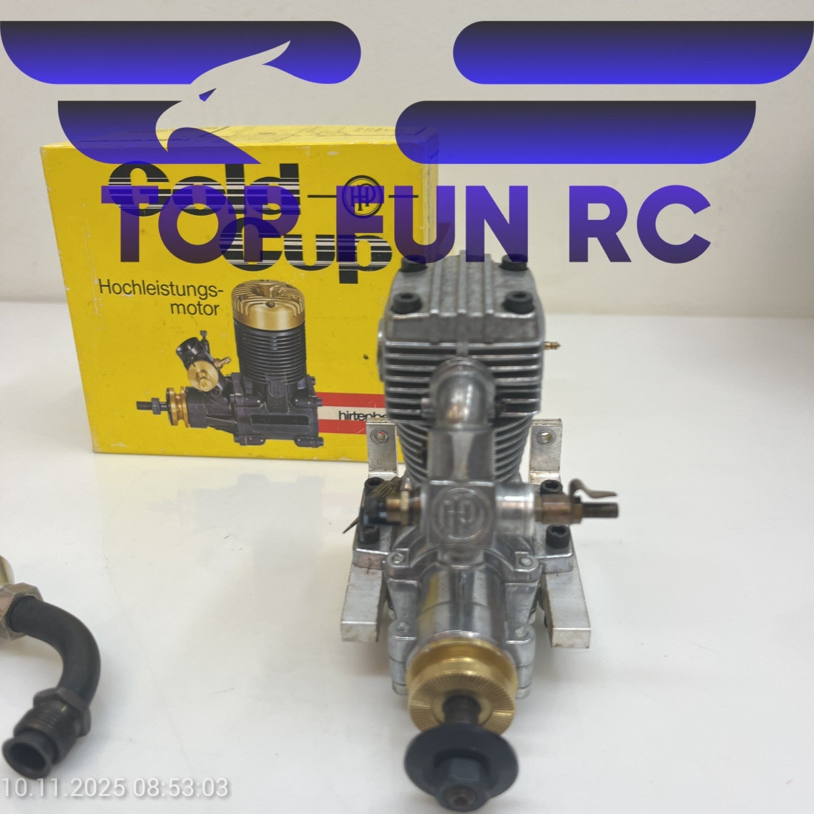 HIRTENBERGER GOLD CUP HP 21 VT 4-STROKE ROTARY VALVE AIRPLANE ENGINE