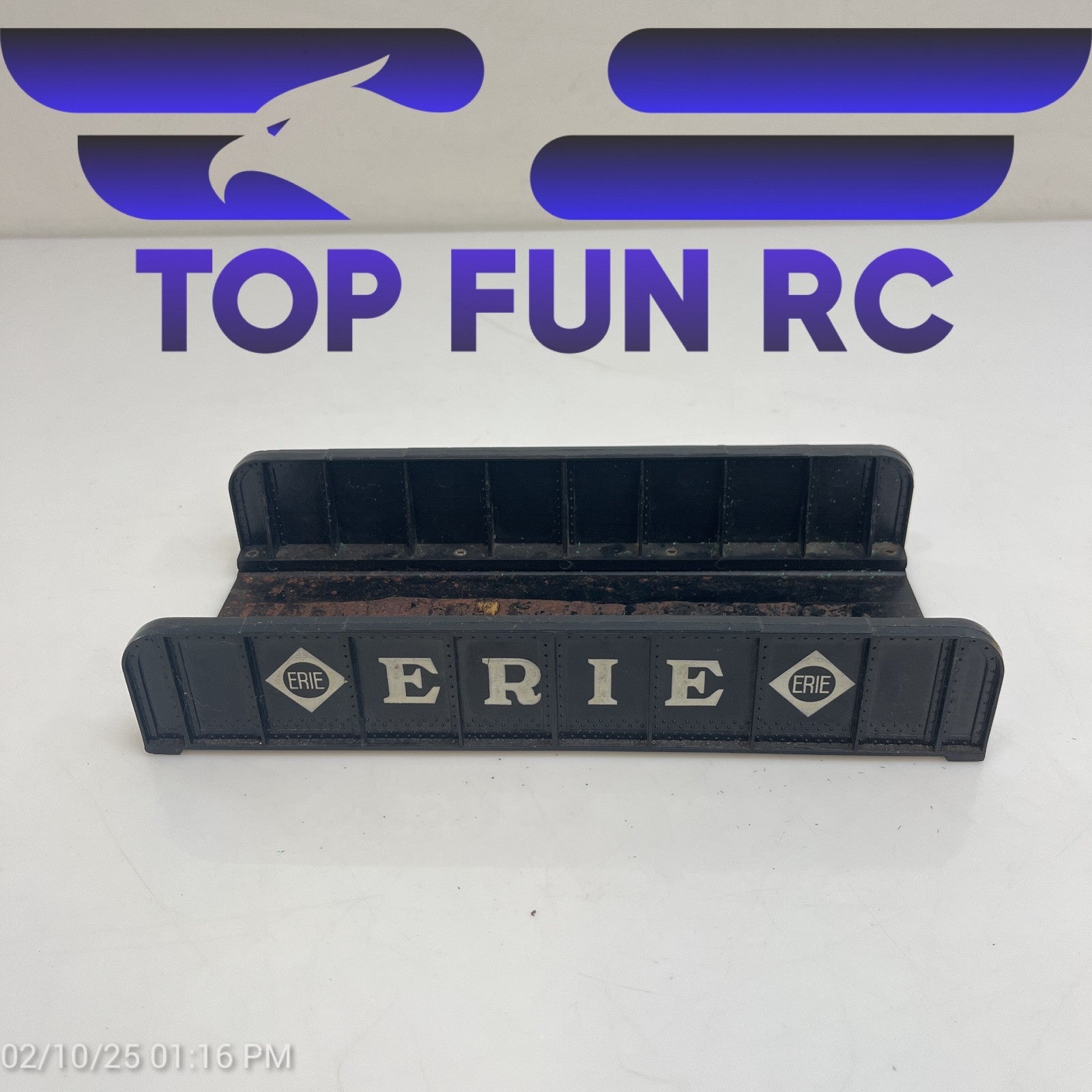 Marx O-Gauge Erie Bridge Metal Base Plastic Sides For Model Railroad Trains T11