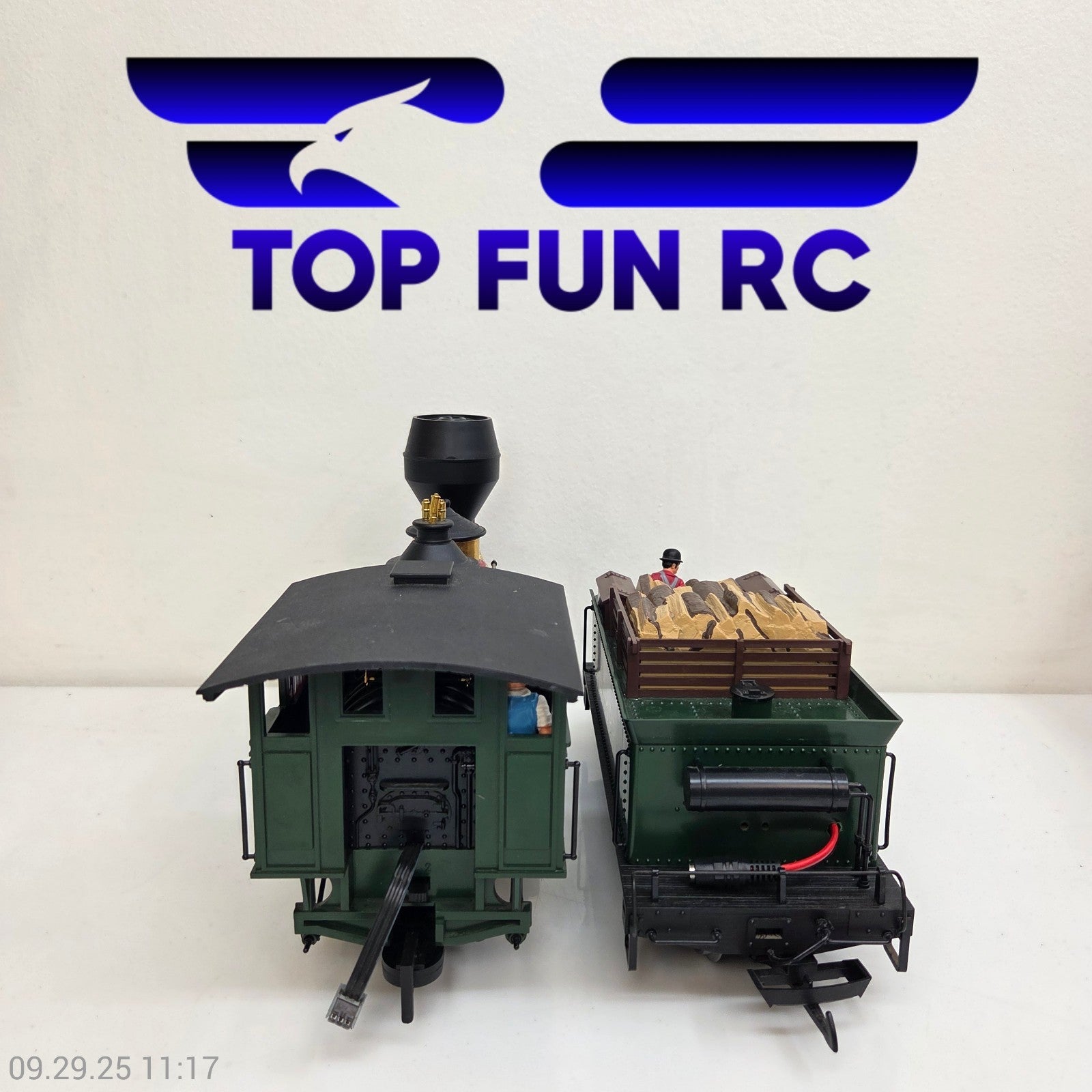 LGB 2018D G Gauge DSP & PRR Mogul Steam engine w/Tender, Sound Wired For Battery