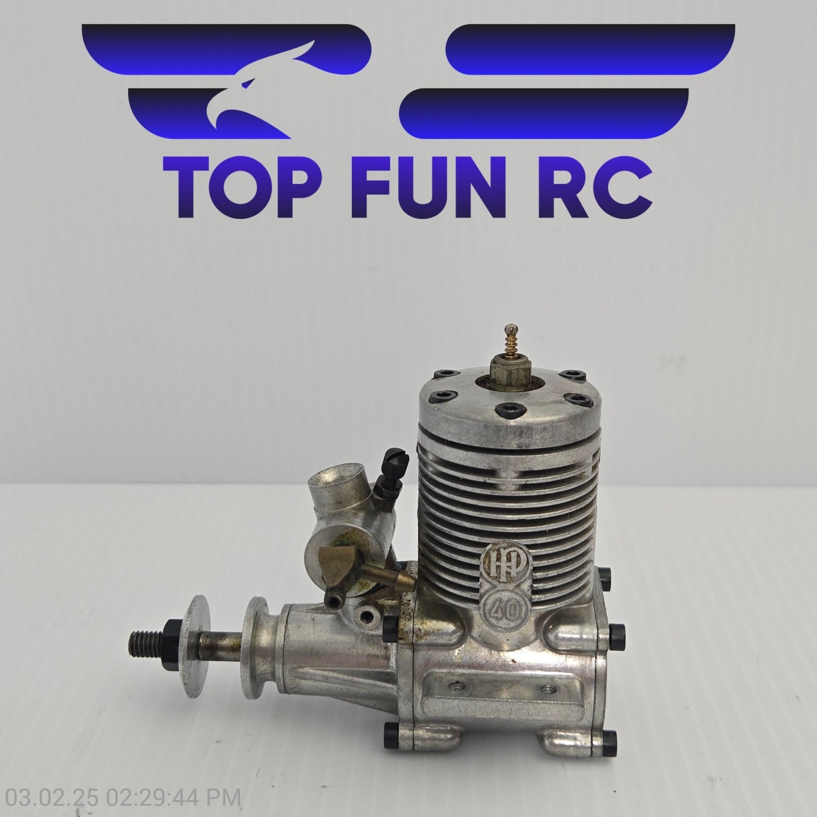 Hirtenberger HP 40F-RC Vintage 2-stroke Glow Engine