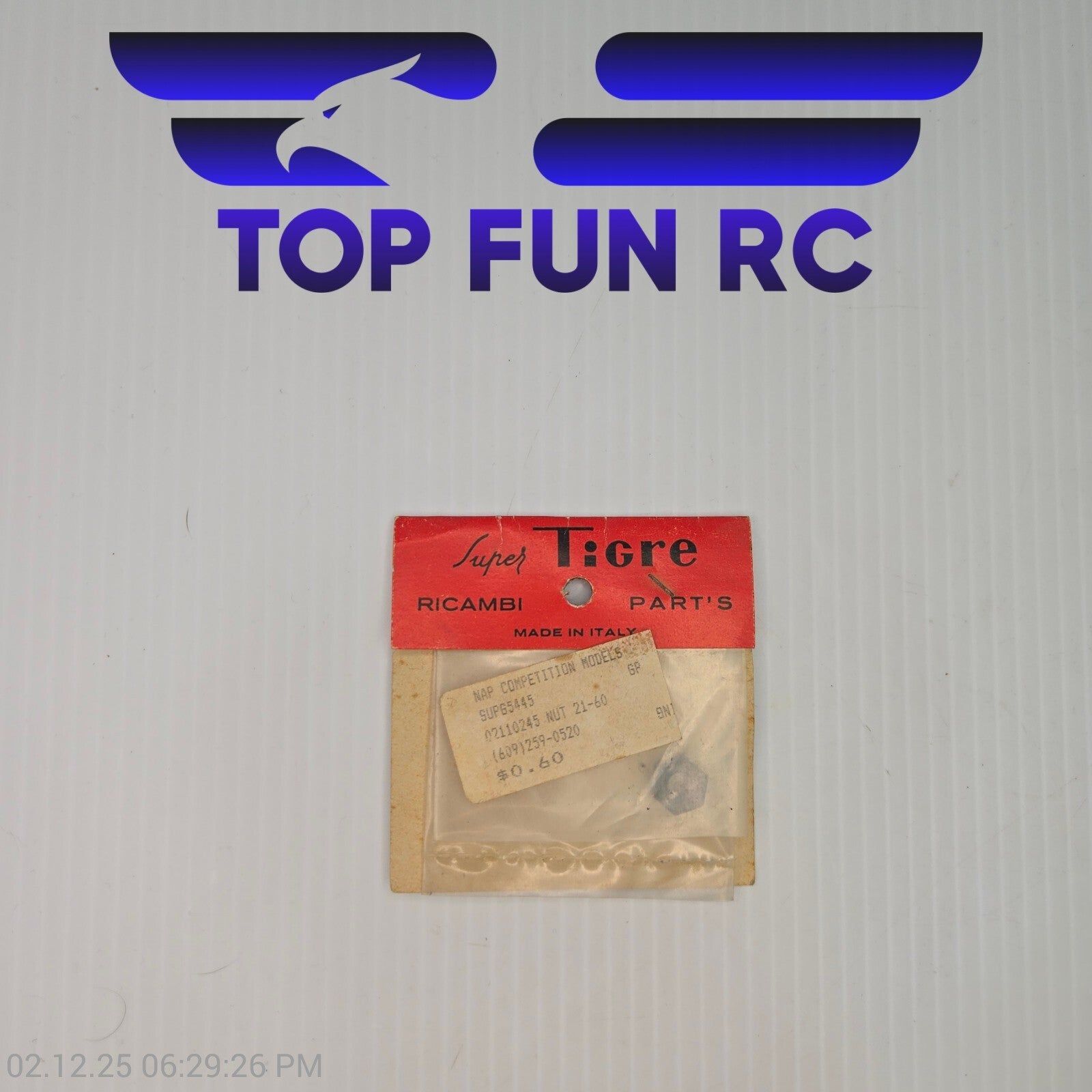 Super Tigre SUPG5445 Prop Nut For 21-60 G34