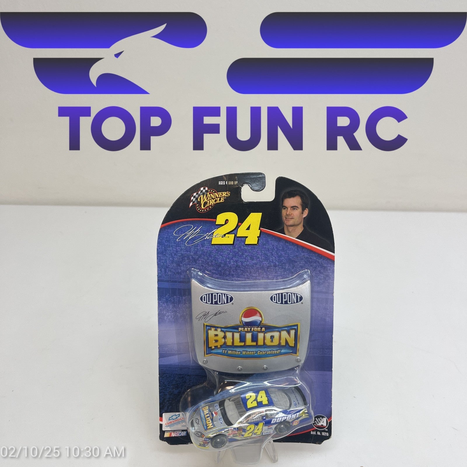 Winners Circle Jeff Gordon #24 Play For A Billion Pepsi Diecast