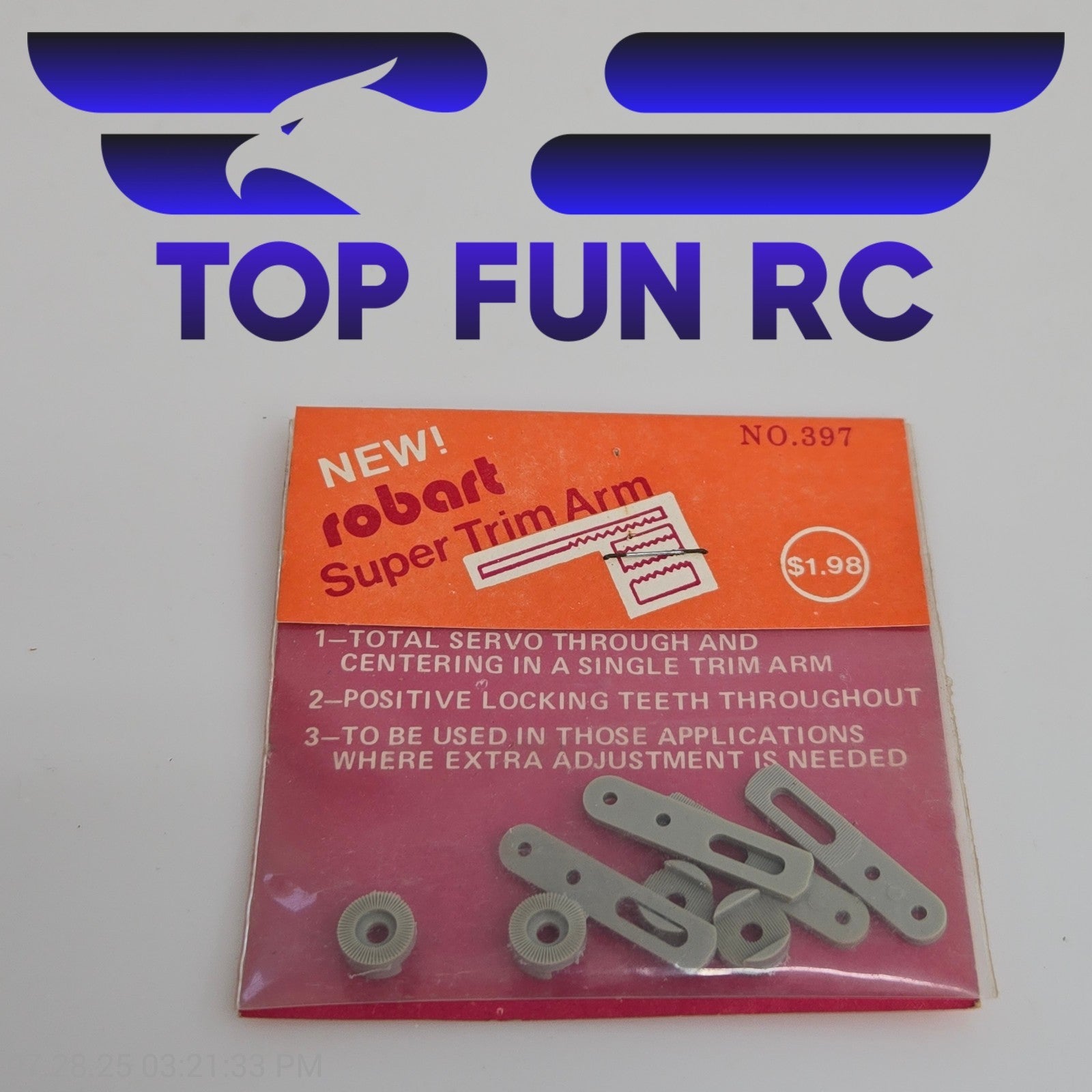 Robart #397 Super Trim Arm