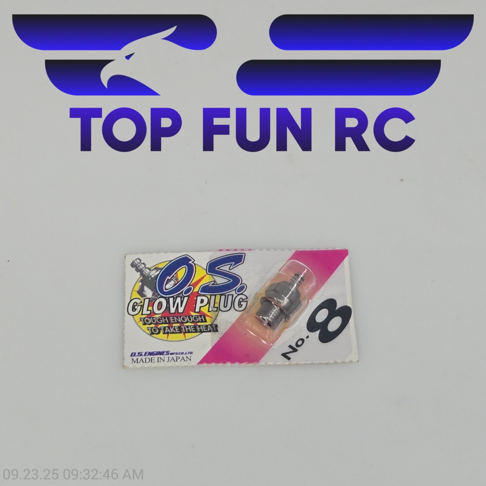 O.S. Glow Plug No. 8 Standard