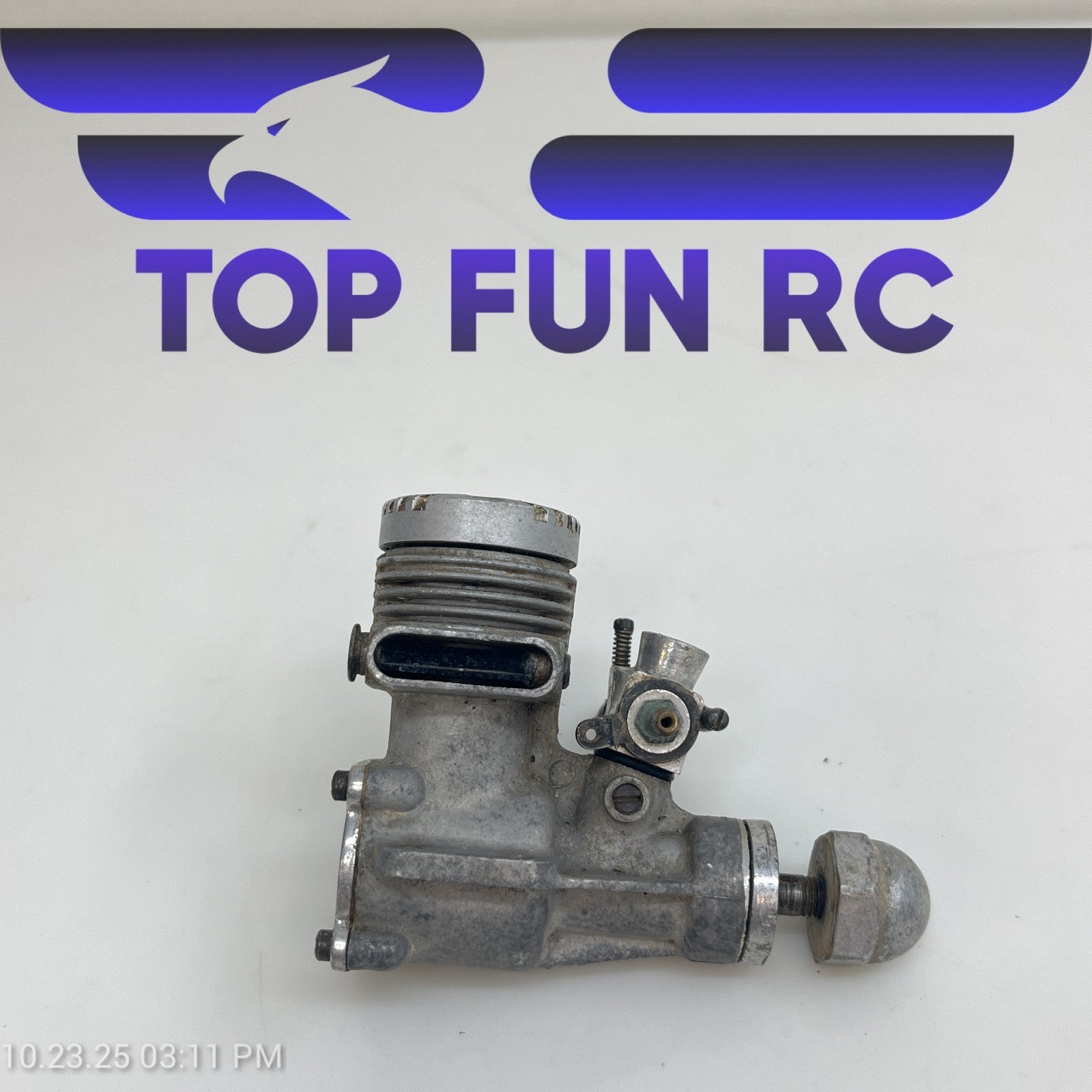 Veco 19 2-Stroke Nitro Airplane Engine FOR PARTS!