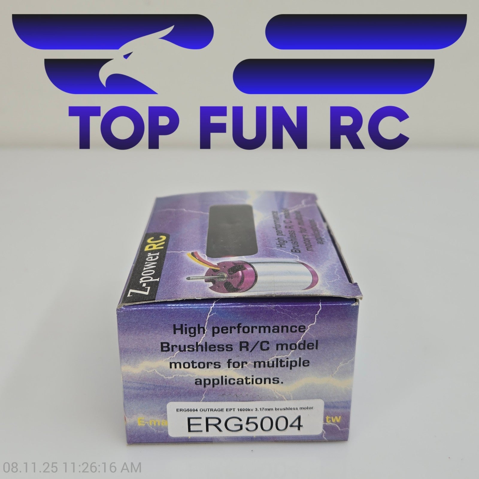 Z-Power RC ERG5004 High Performance Brushless Motor 1600Kv