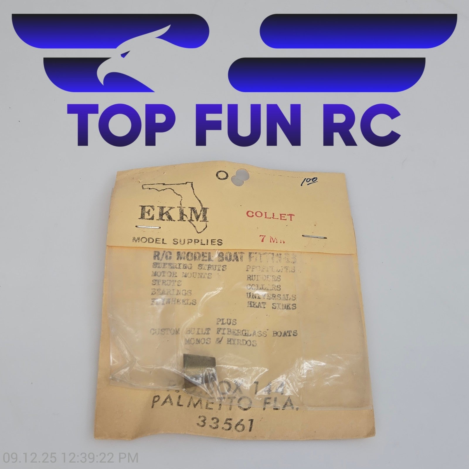 Ekim Model Supplies Collet 7mm Model Boat Fittings