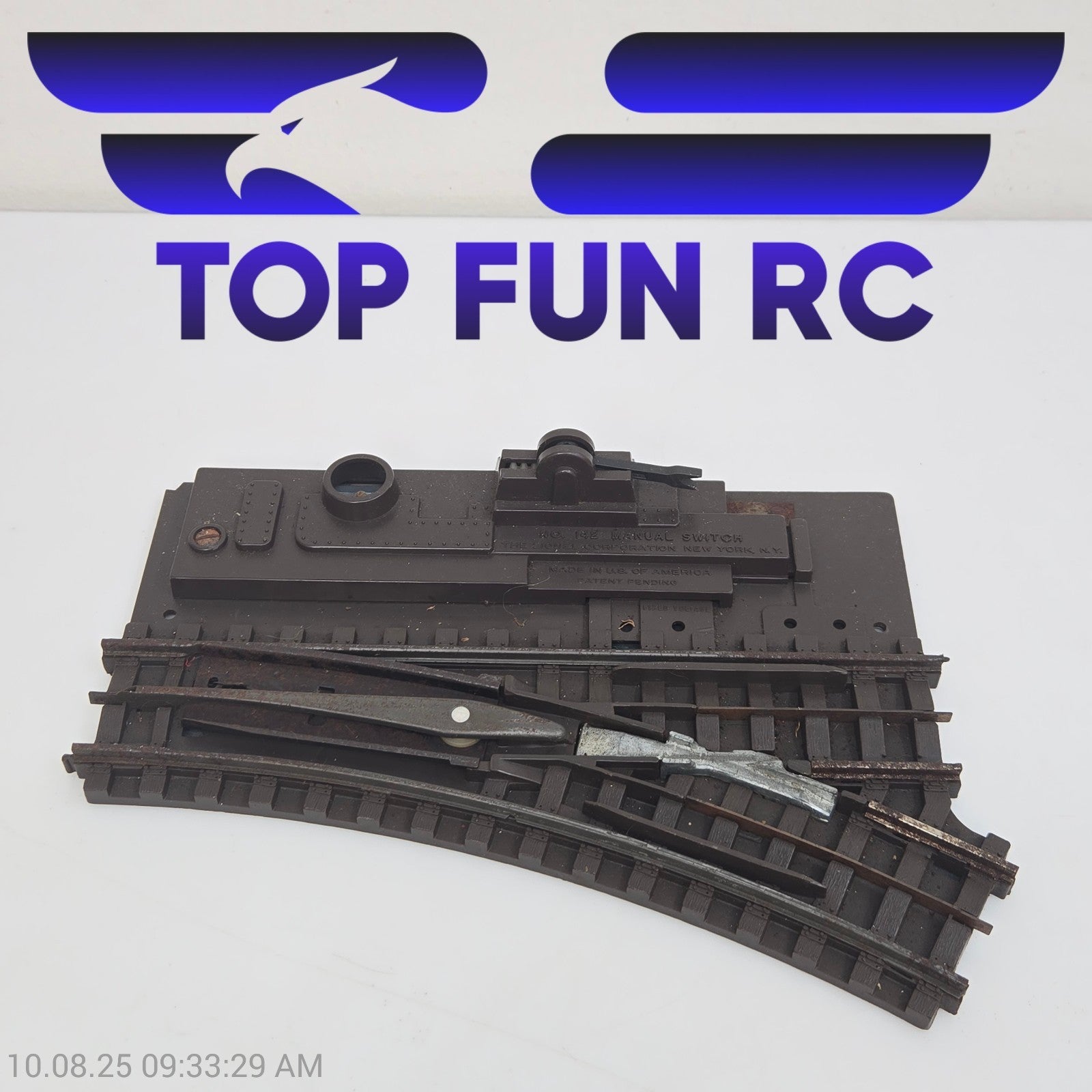 Lionel O-Gauge #142 Manual Switch Left-Hand