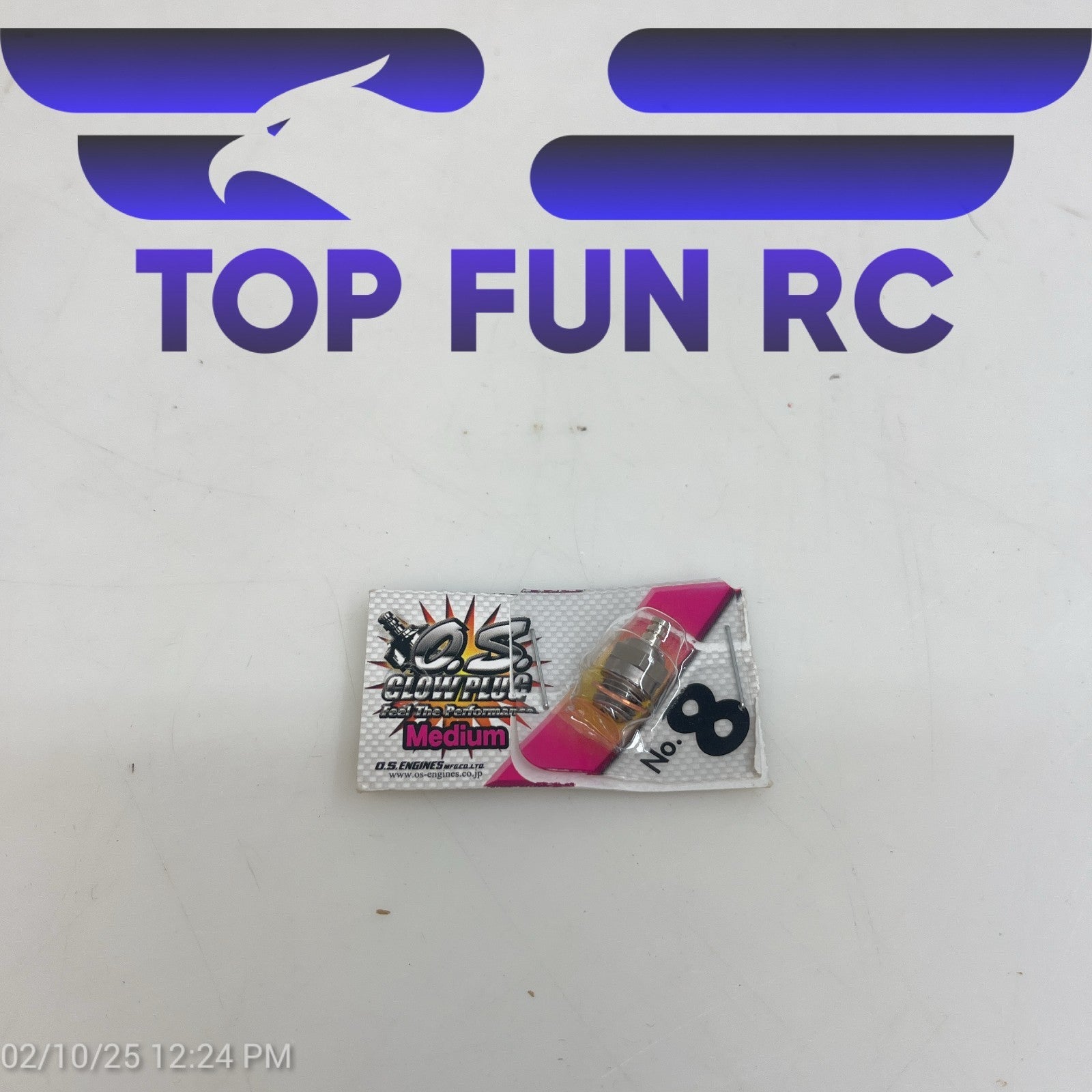 OS Glow Plug No.8 Medium Size