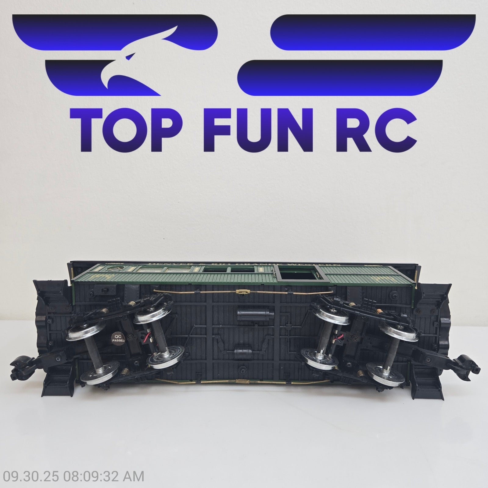 Aristocraft 31104 D&RGW Combine Green w/ Lights